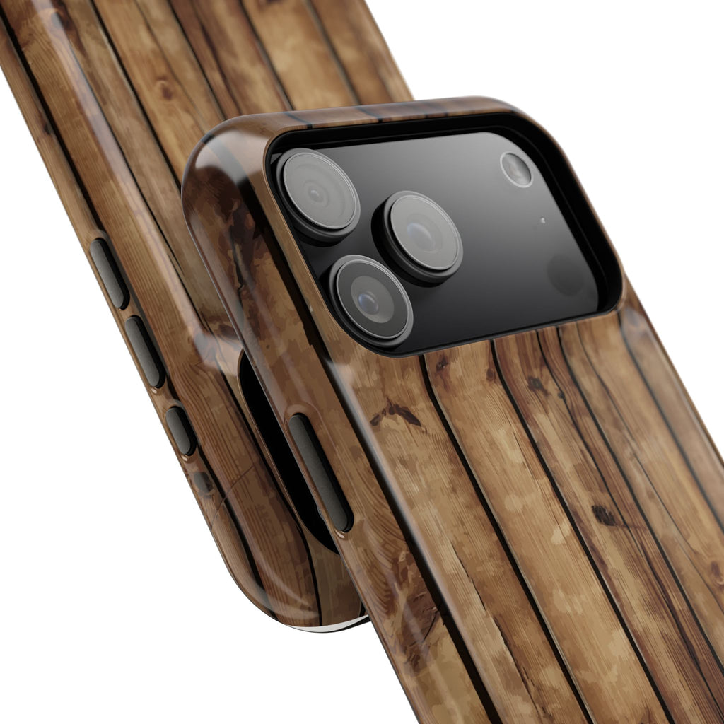 Rustic Wood Phone Case | Impact-Resistant