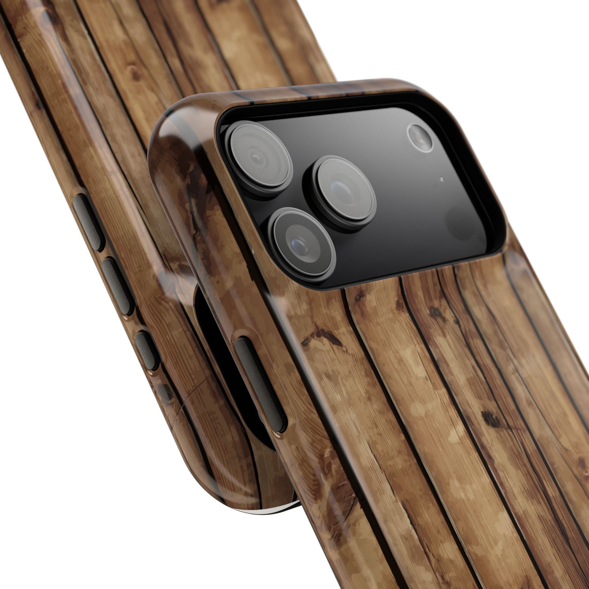 Rustic Wood Phone Case | Impact-Resistant