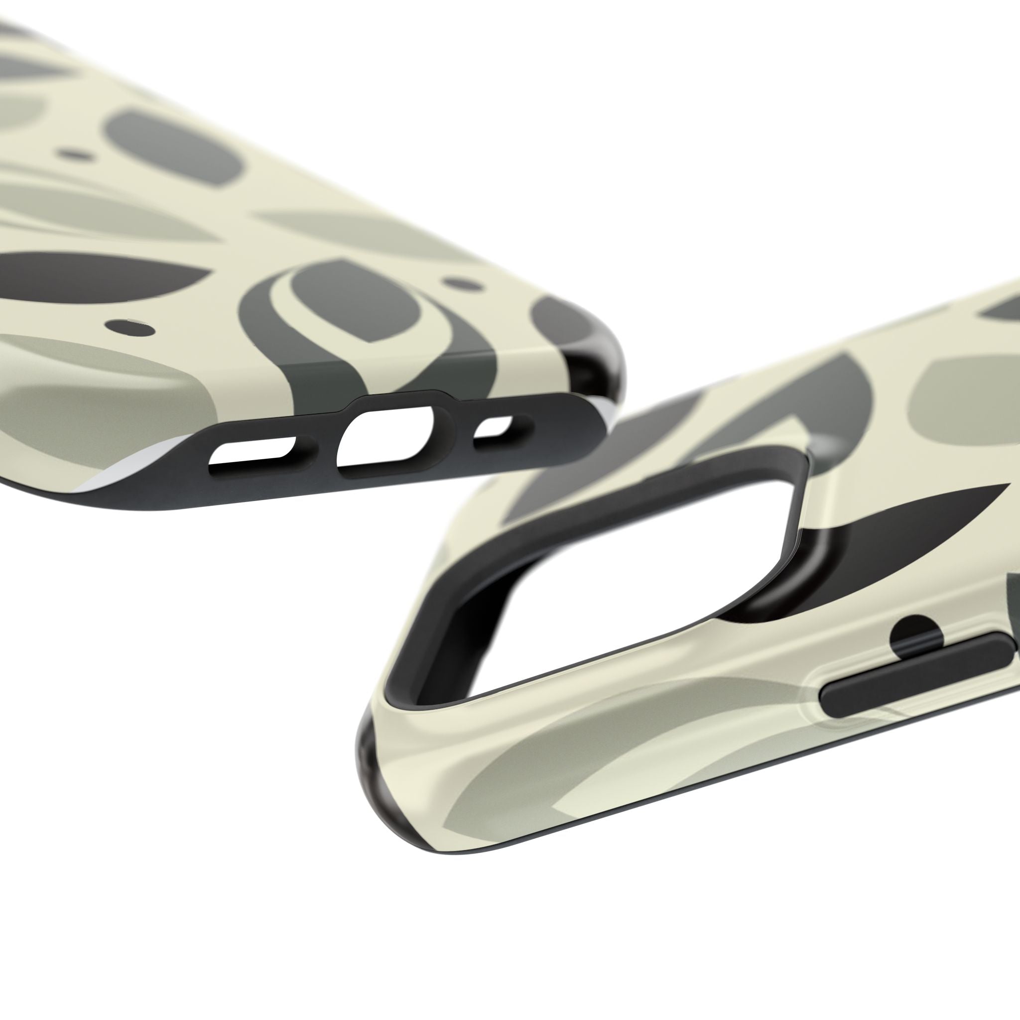 Modern Leaf Impact-Resistant Phone Cases
