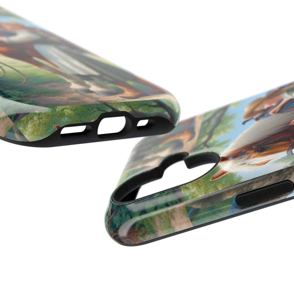 Classic Horse Care Impact Resistant Phone Case