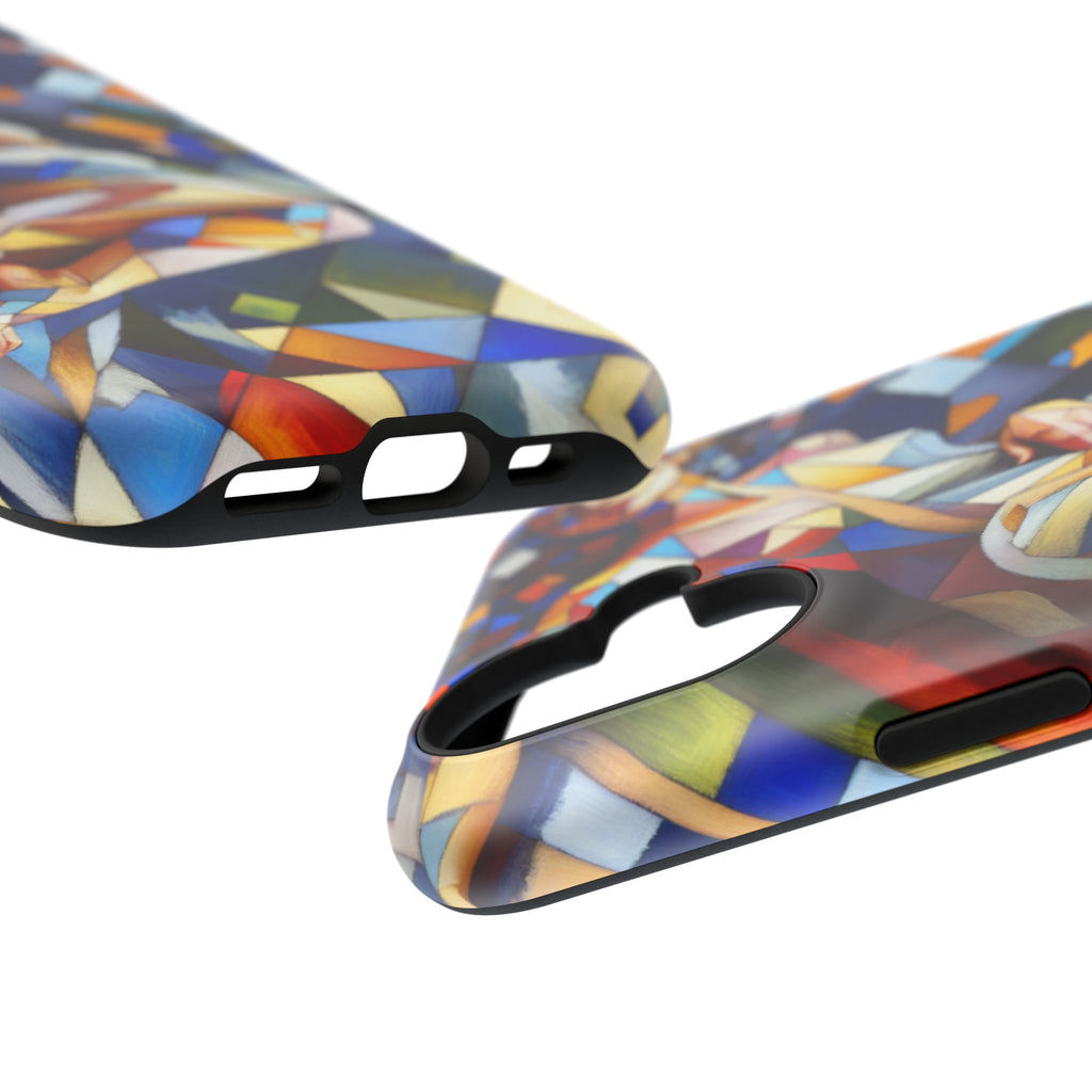 Impact Resistant Phone Case - Beautiful Woman Abstract Design
