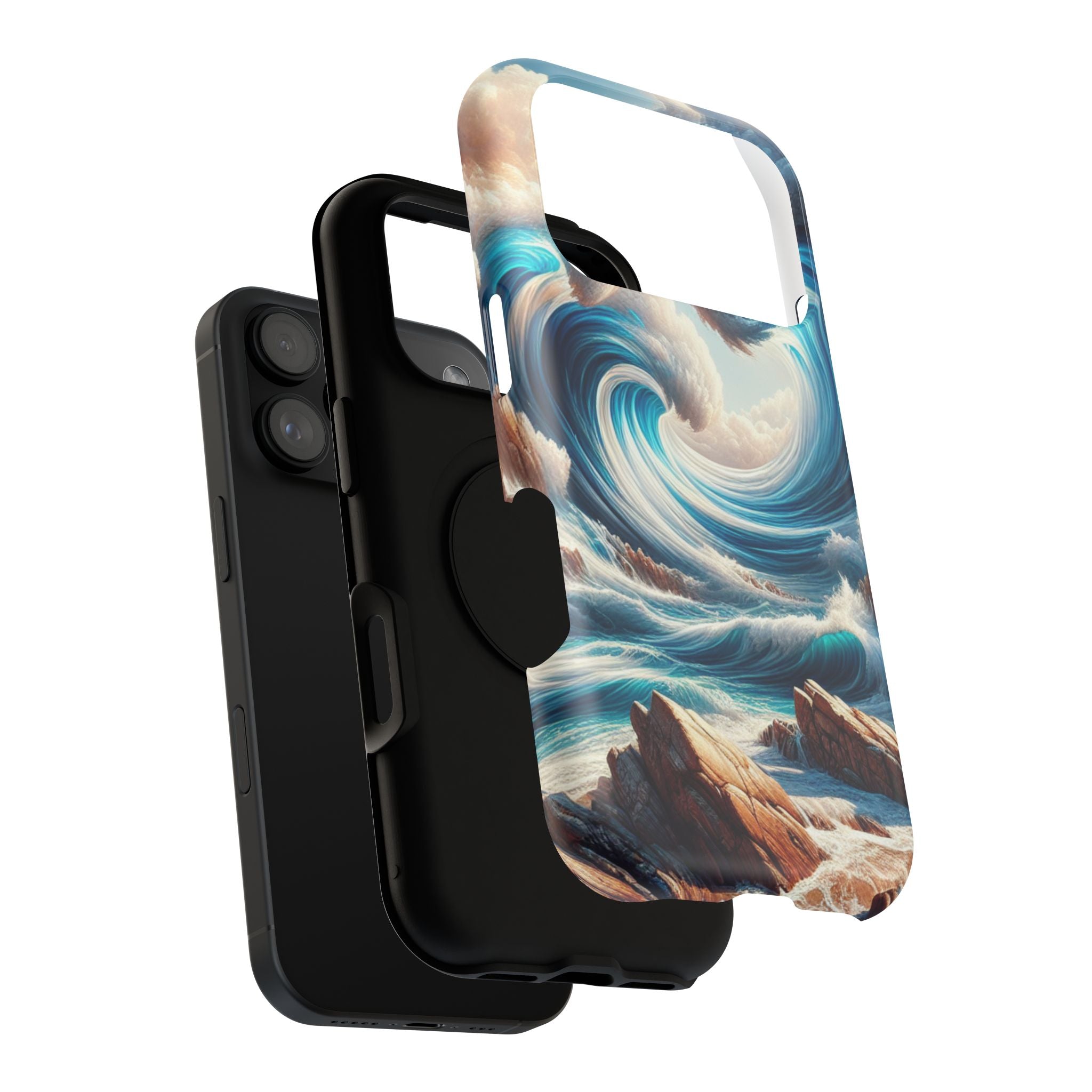 Ocean Wave Impact Resistant  Phone Case