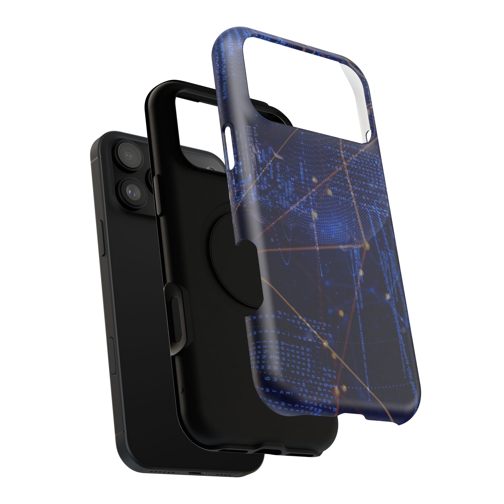 Geometric Impact-Resistant Phone Case