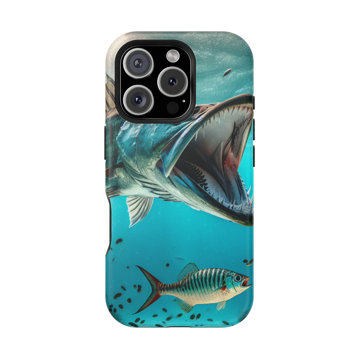 Phone Case — Realistic Barracuda Underwater Impact-Resistant Phone Case