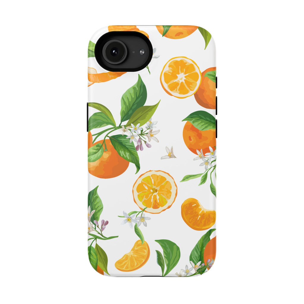 Orange Blossom Impact-Resistant Phone Case
