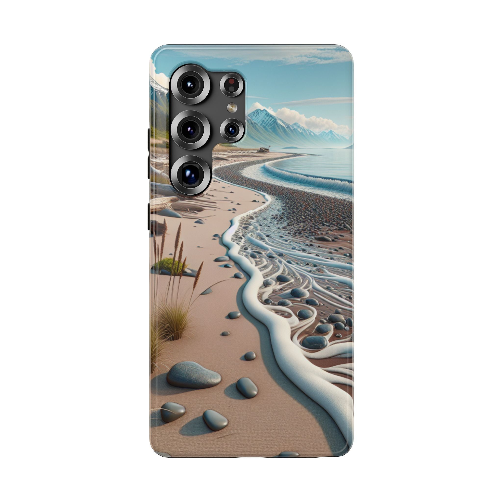 Beach Landscape Impact Resistant Phone Case