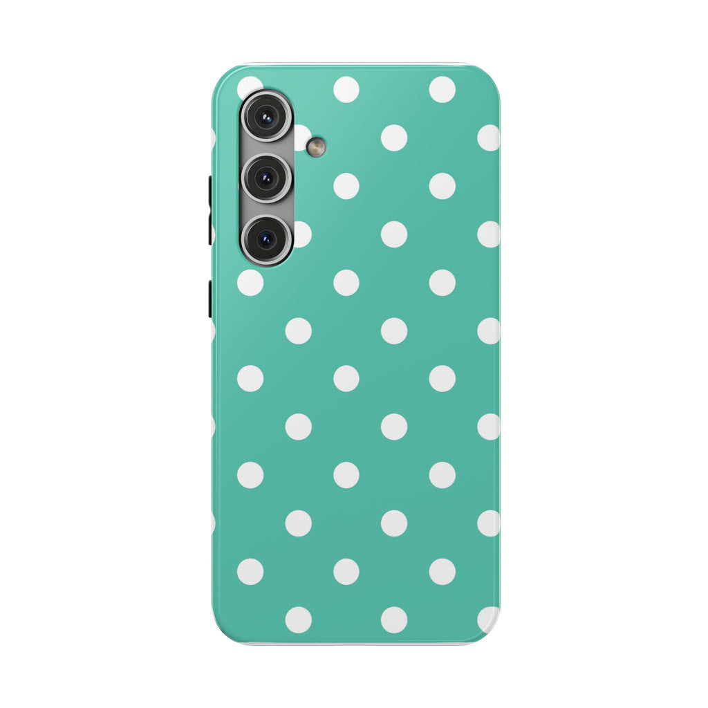 Polka Dot Phone Case - Impact-Resistant