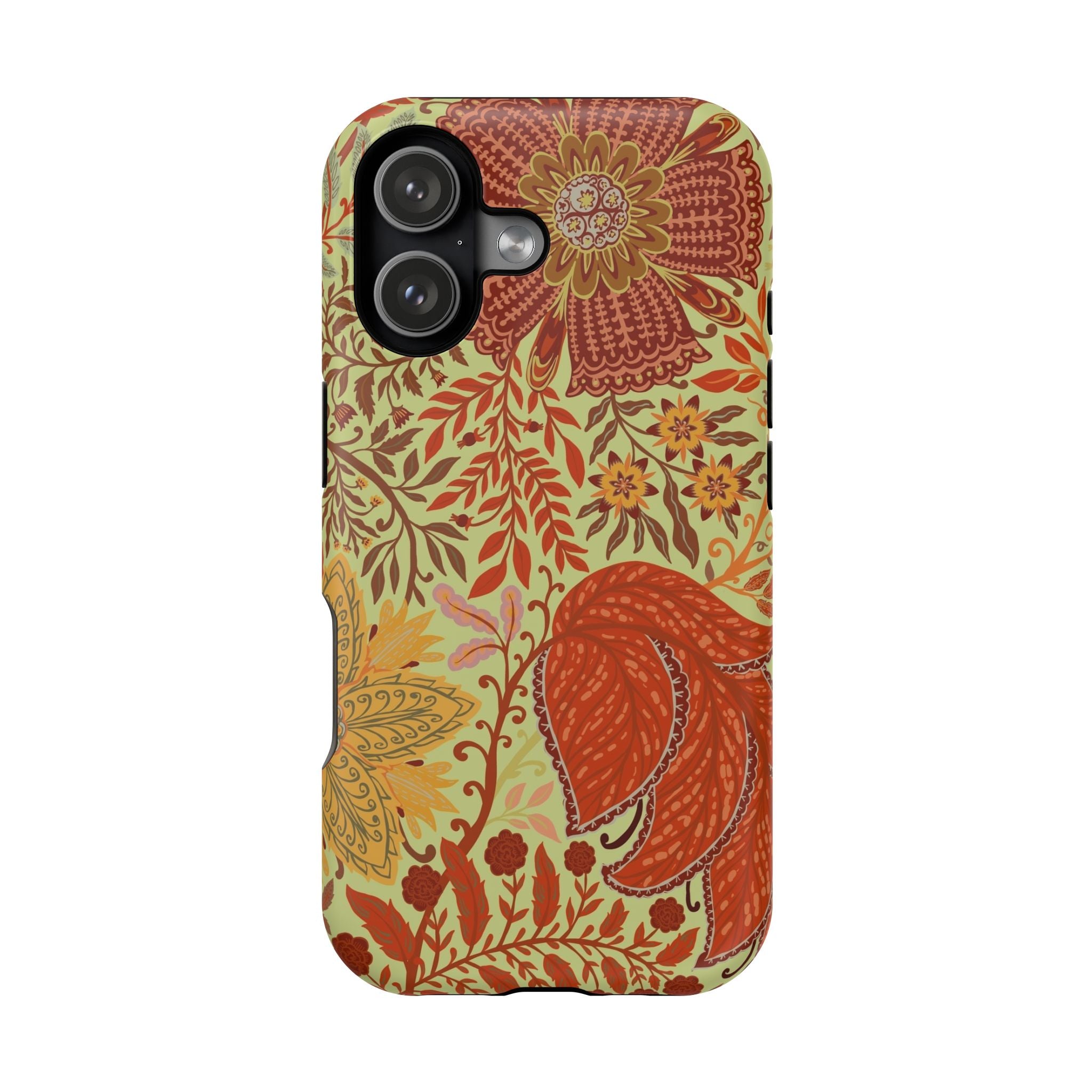 Floral Paisley Magnetic Impact-Resistant Phone Case
