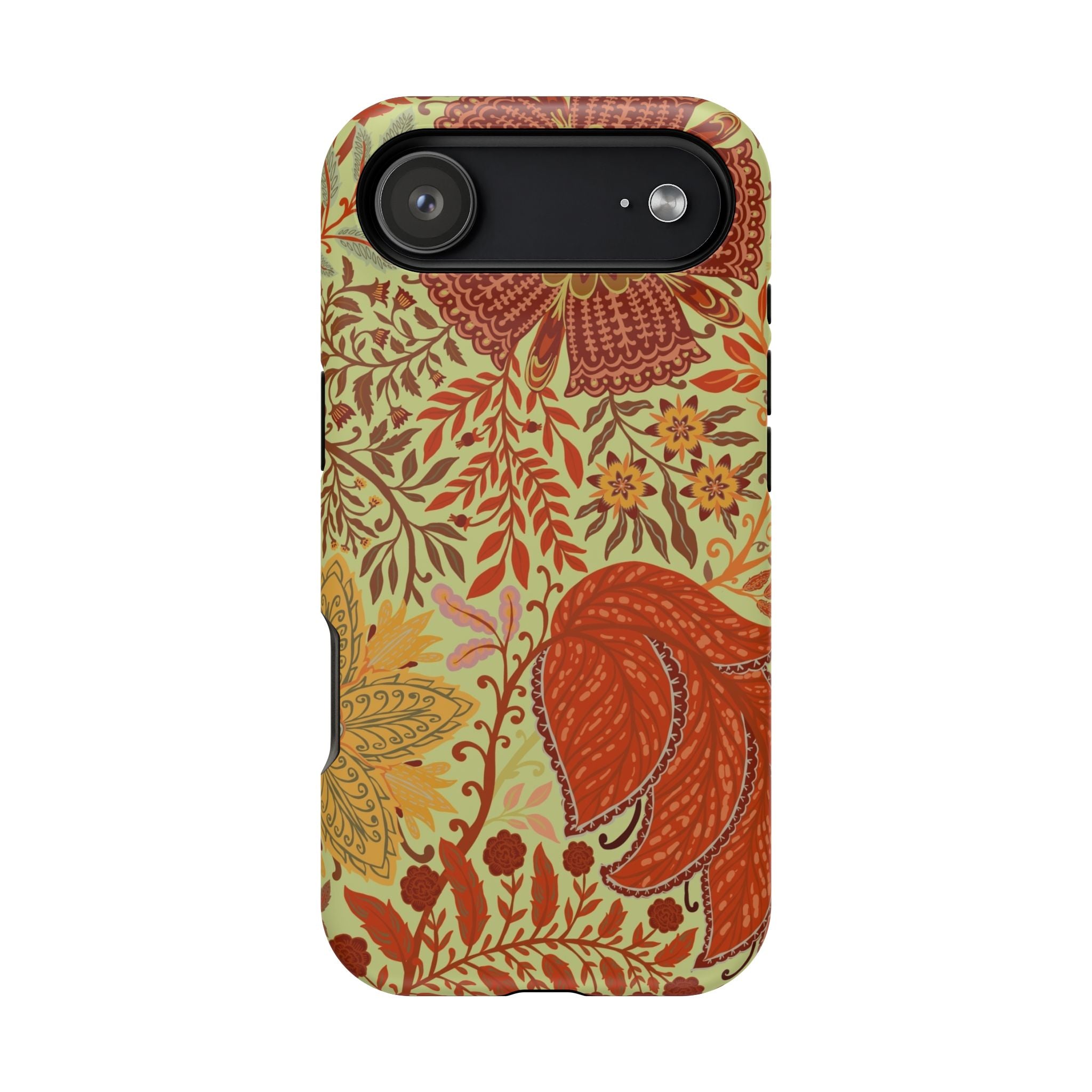 Floral Paisley Magnetic Impact-Resistant Phone Case