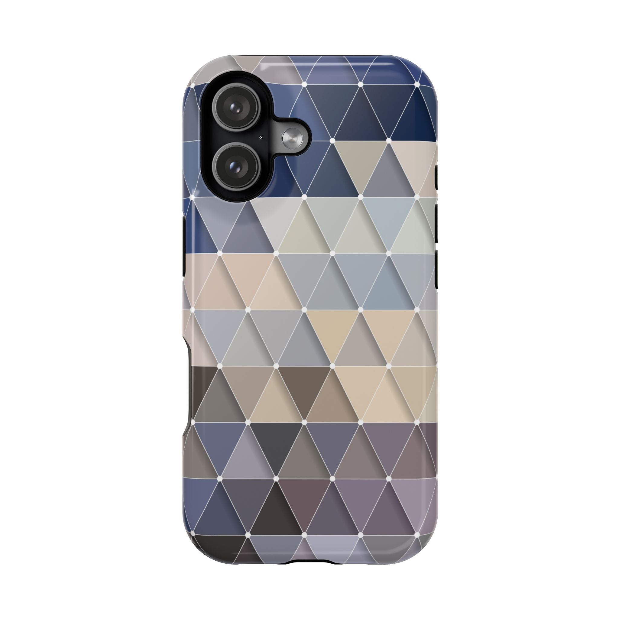 Geometric Phone Case - Stylish Impact-Resistant