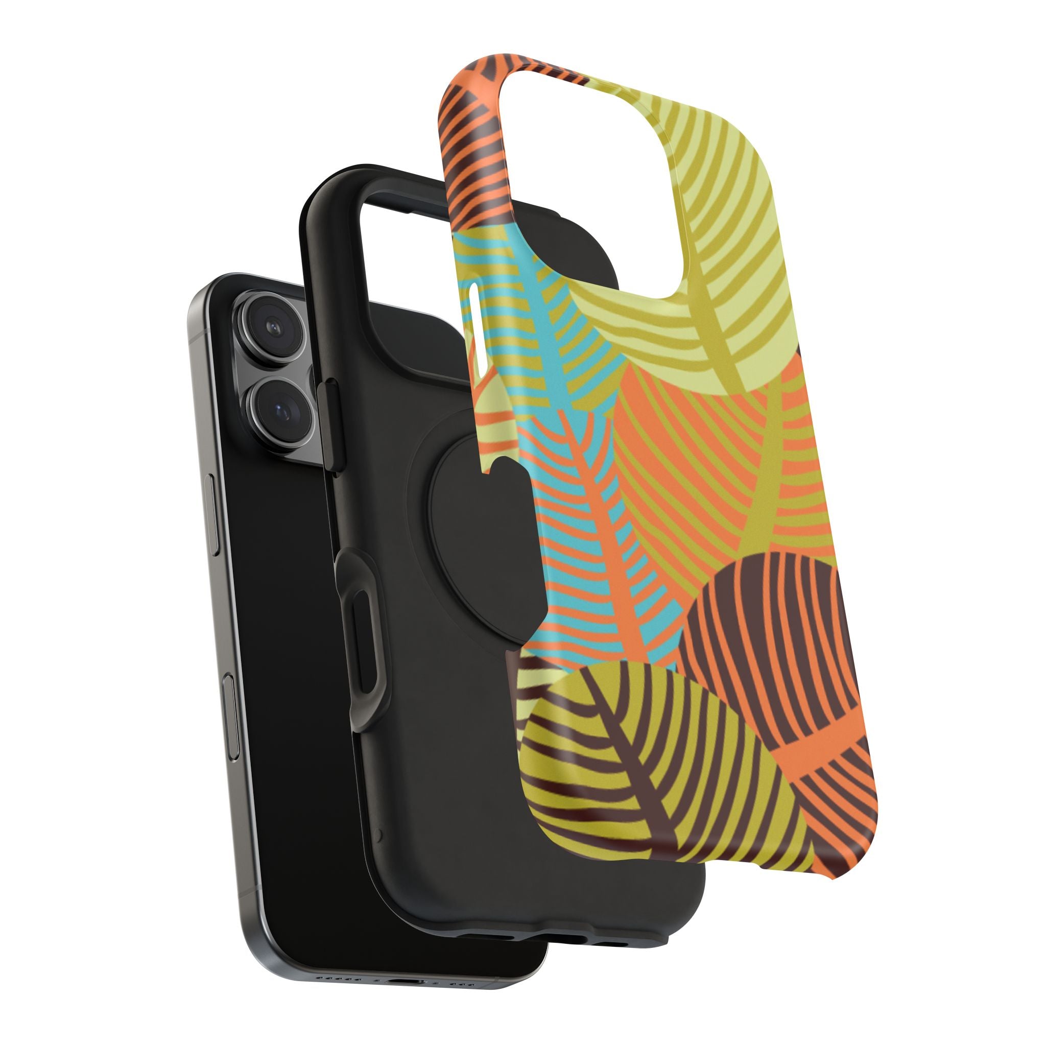 Vibrant Leafy Phone Impact-Resistant Case