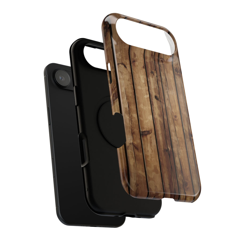 Rustic Wood Phone Case | Impact-Resistant