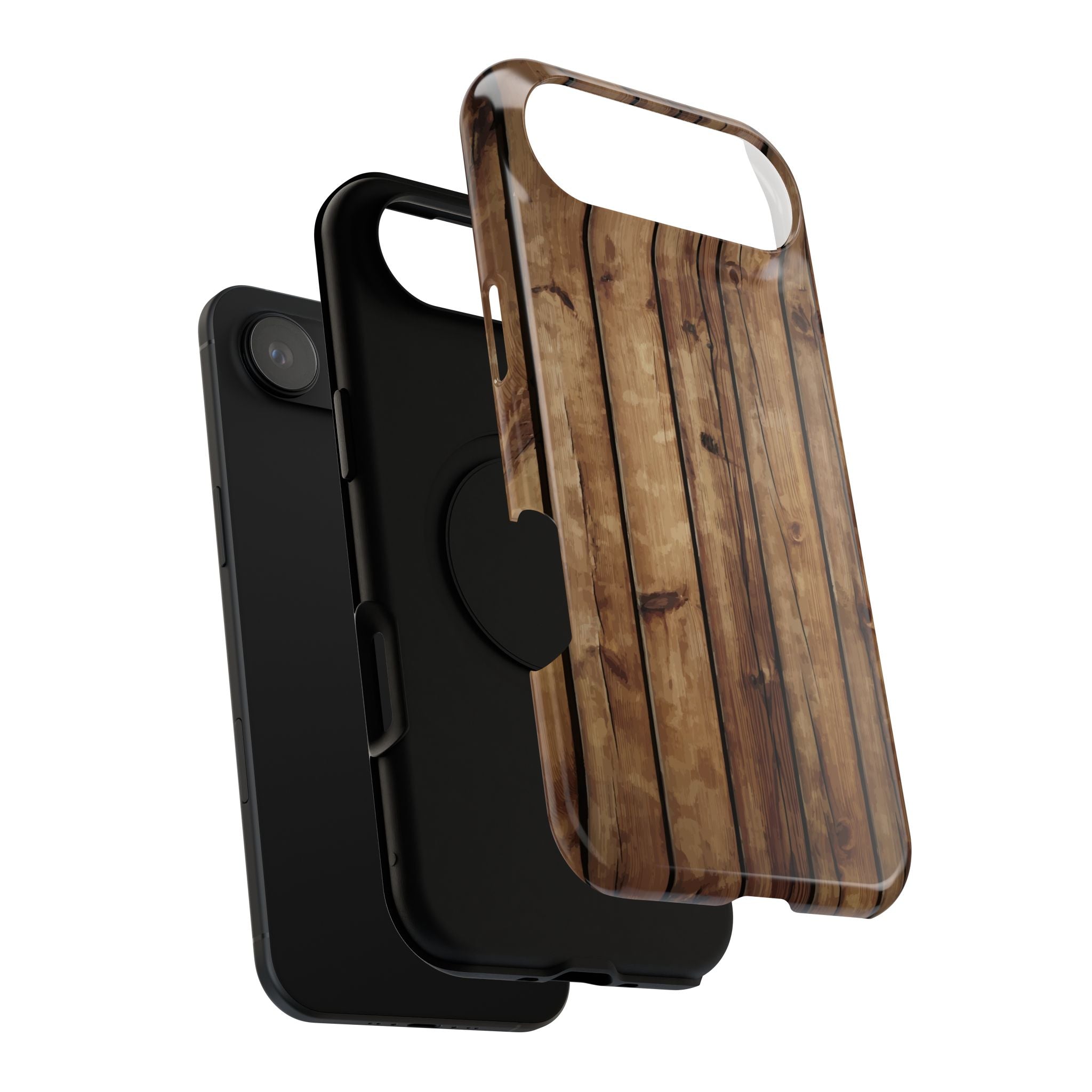 Rustic Wood Phone Case | Impact-Resistant