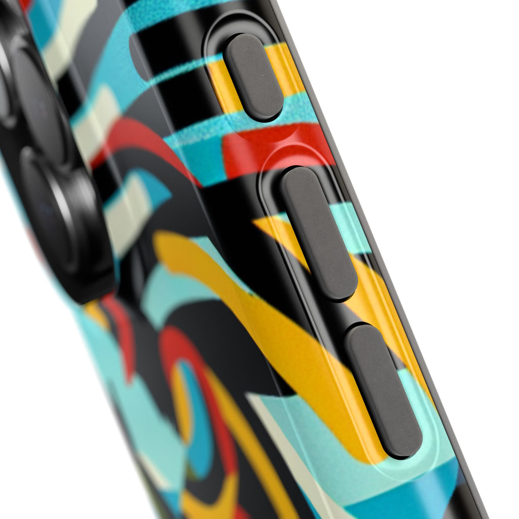 Vibrant Tribal Runner Impact Resistant Phone Case