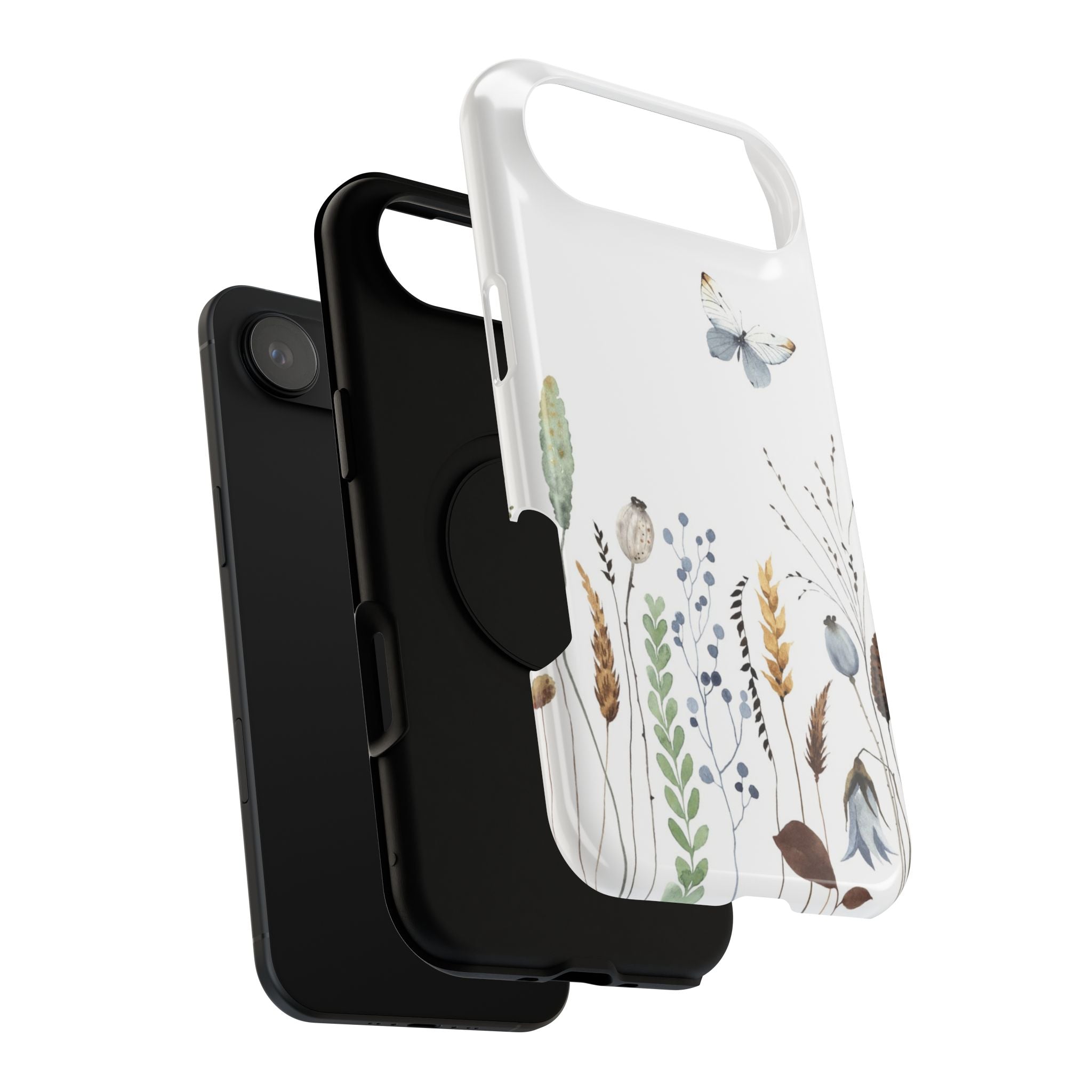 Floral Impact-Resistant Phone Case