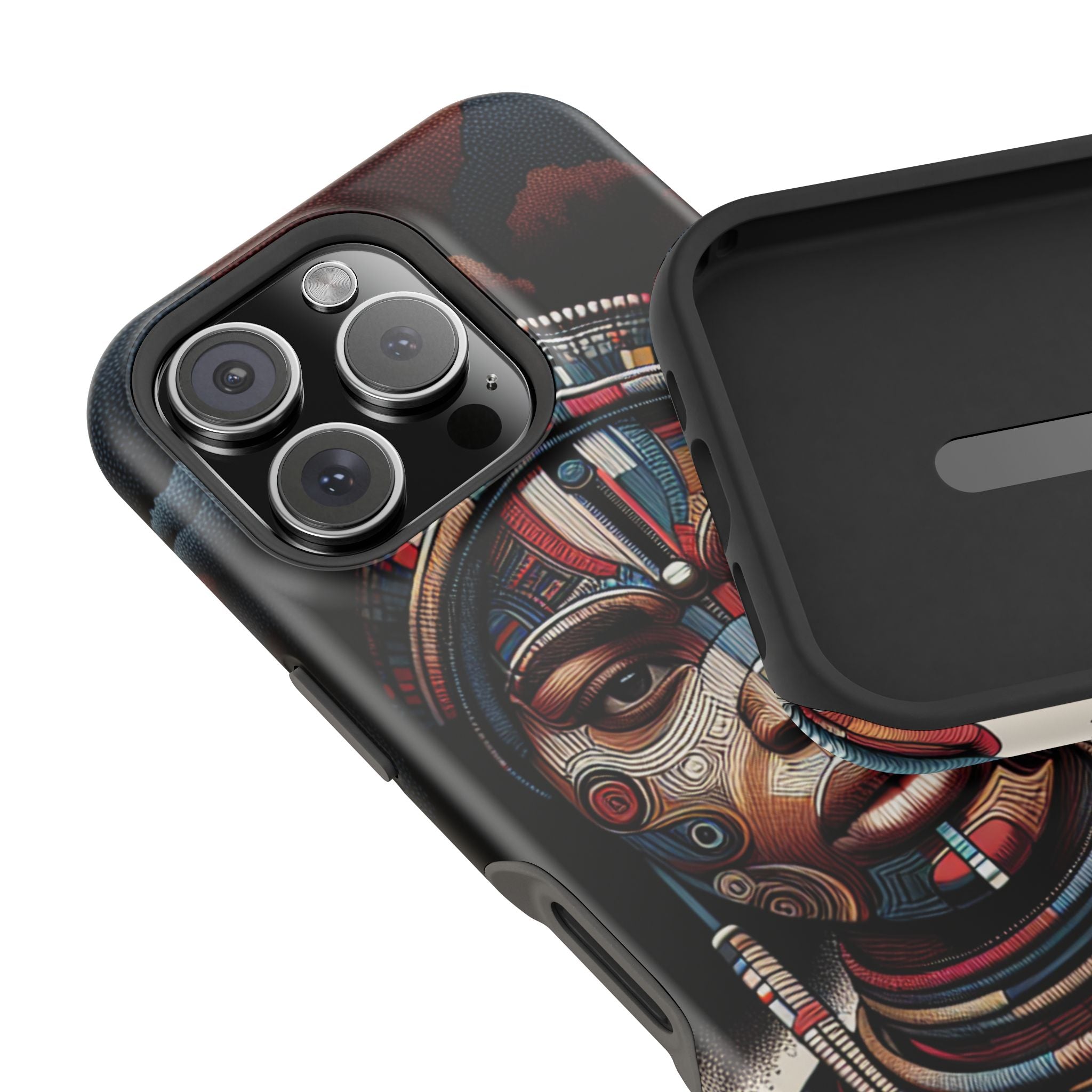 Cultural Art Impact Resistant Phone Case