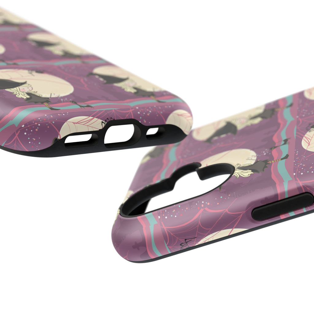 Whimsical Witch Phone Case - Durable