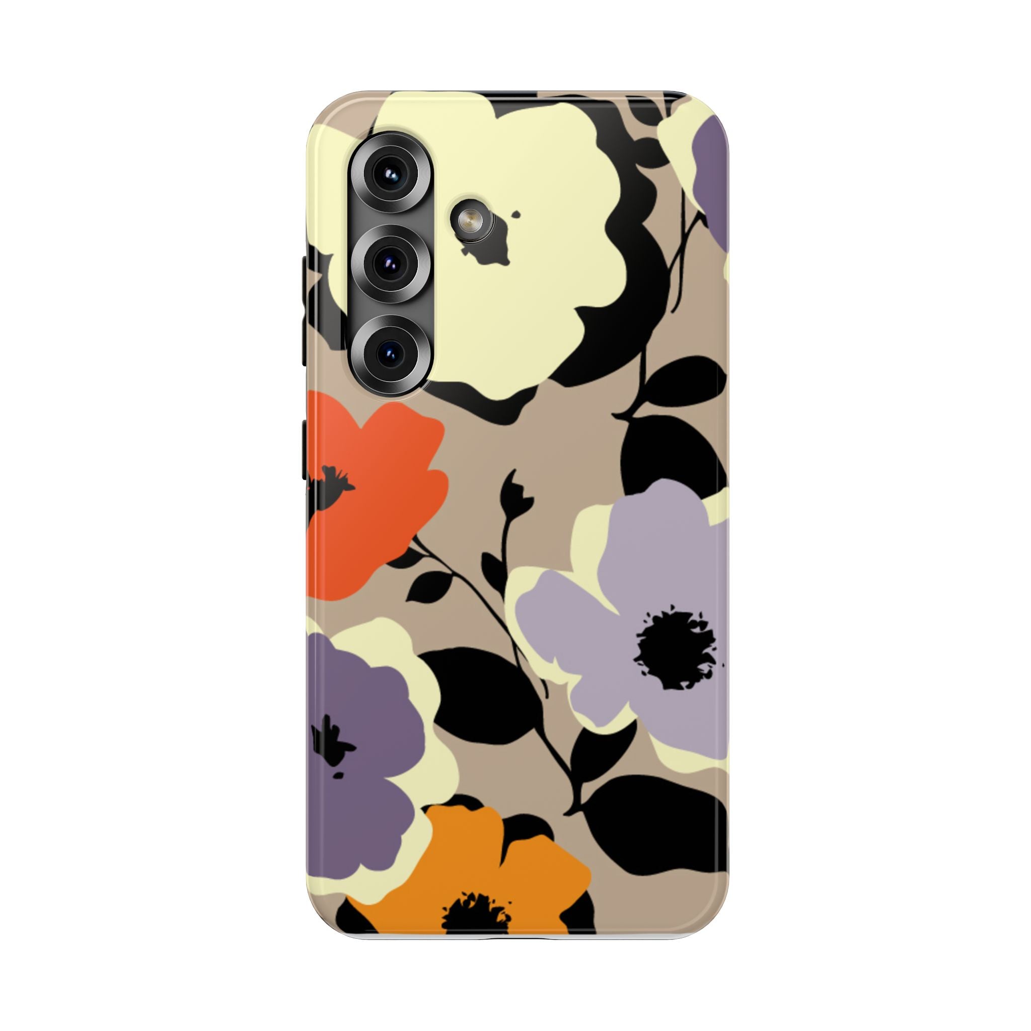 Floral Impact-Resistant Phone Case
