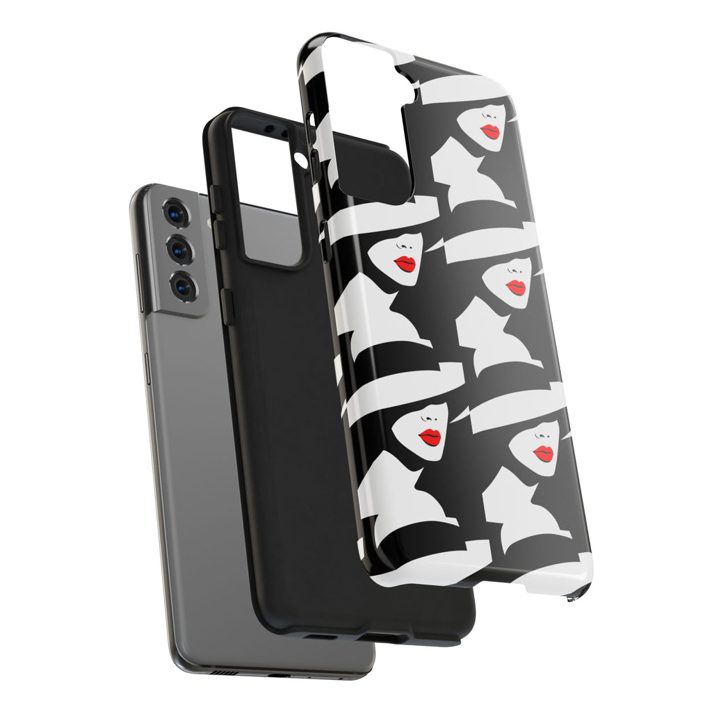 Retro Chic Tough Phone Case