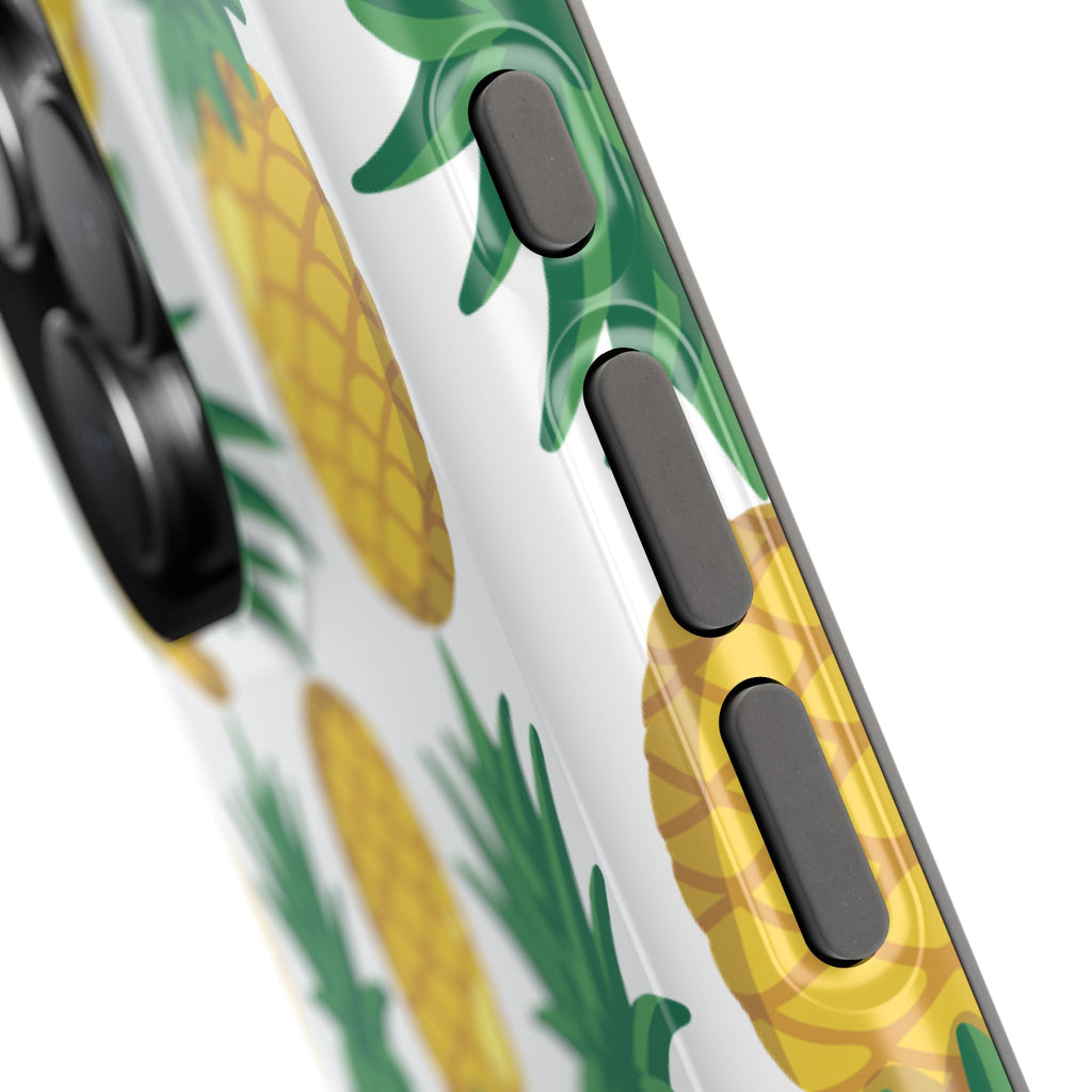 Pineapple Print Phone Case - Impact-Resistant