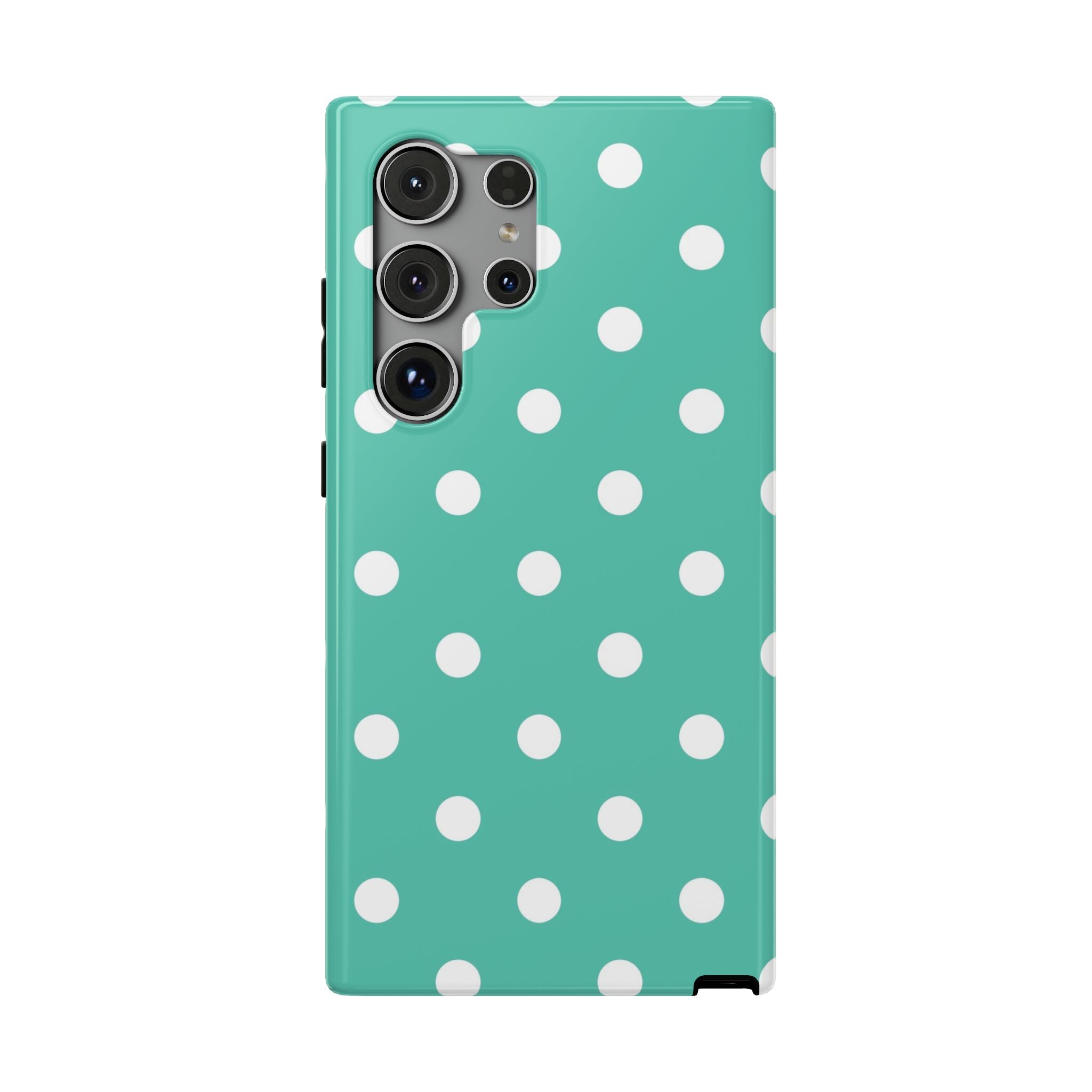 Polka Dot Impact-Resistant Phone Case