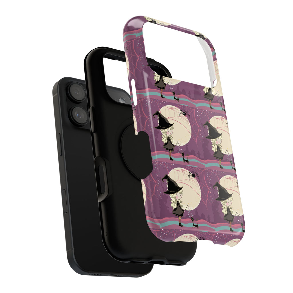 Whimsical Witch Phone Case - Durable