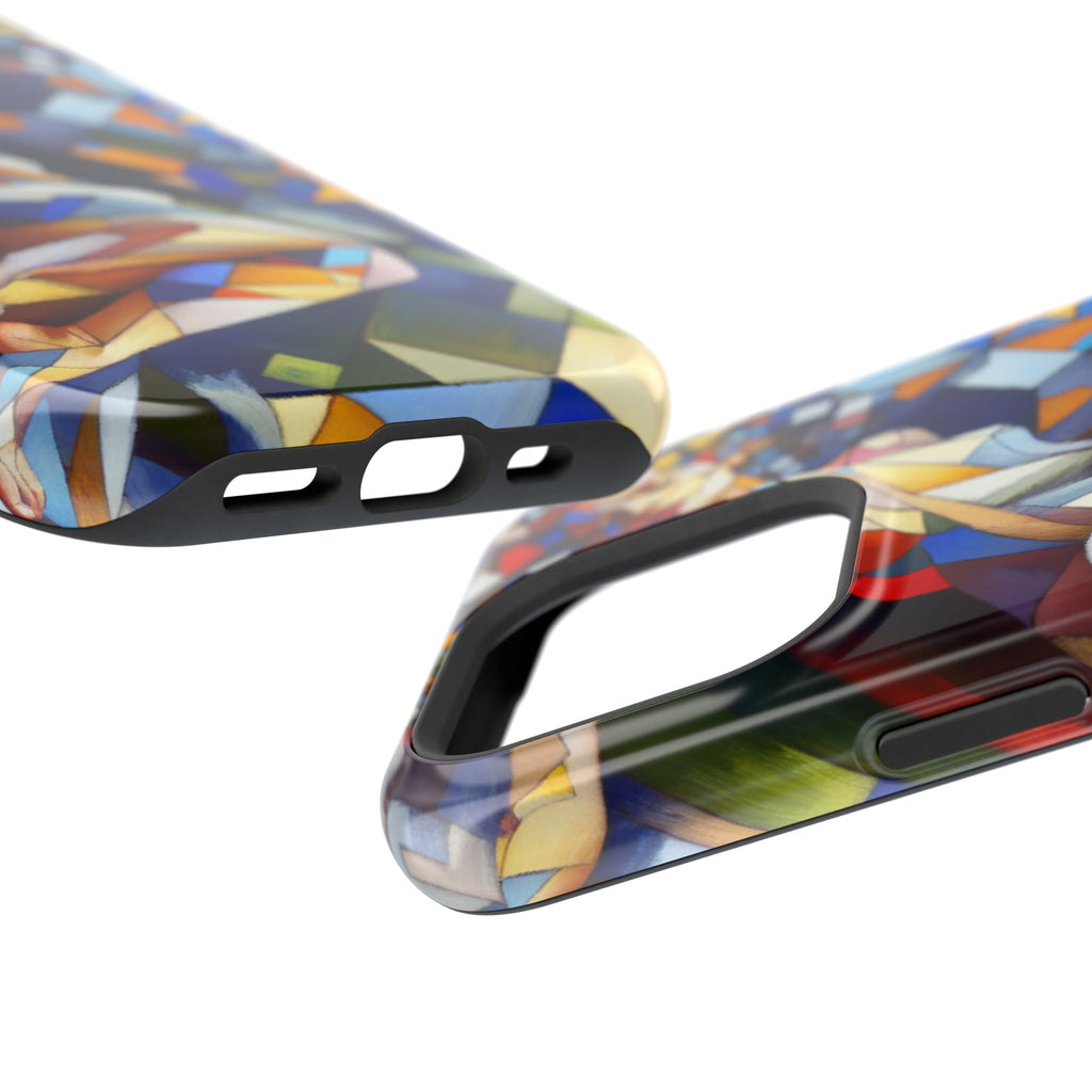 Impact Resistant Phone Case - Beautiful Woman Abstract Design