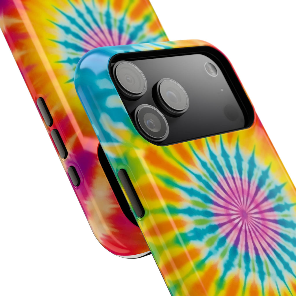 Colorful Tie-Dye Impact-Resistant Phone Case