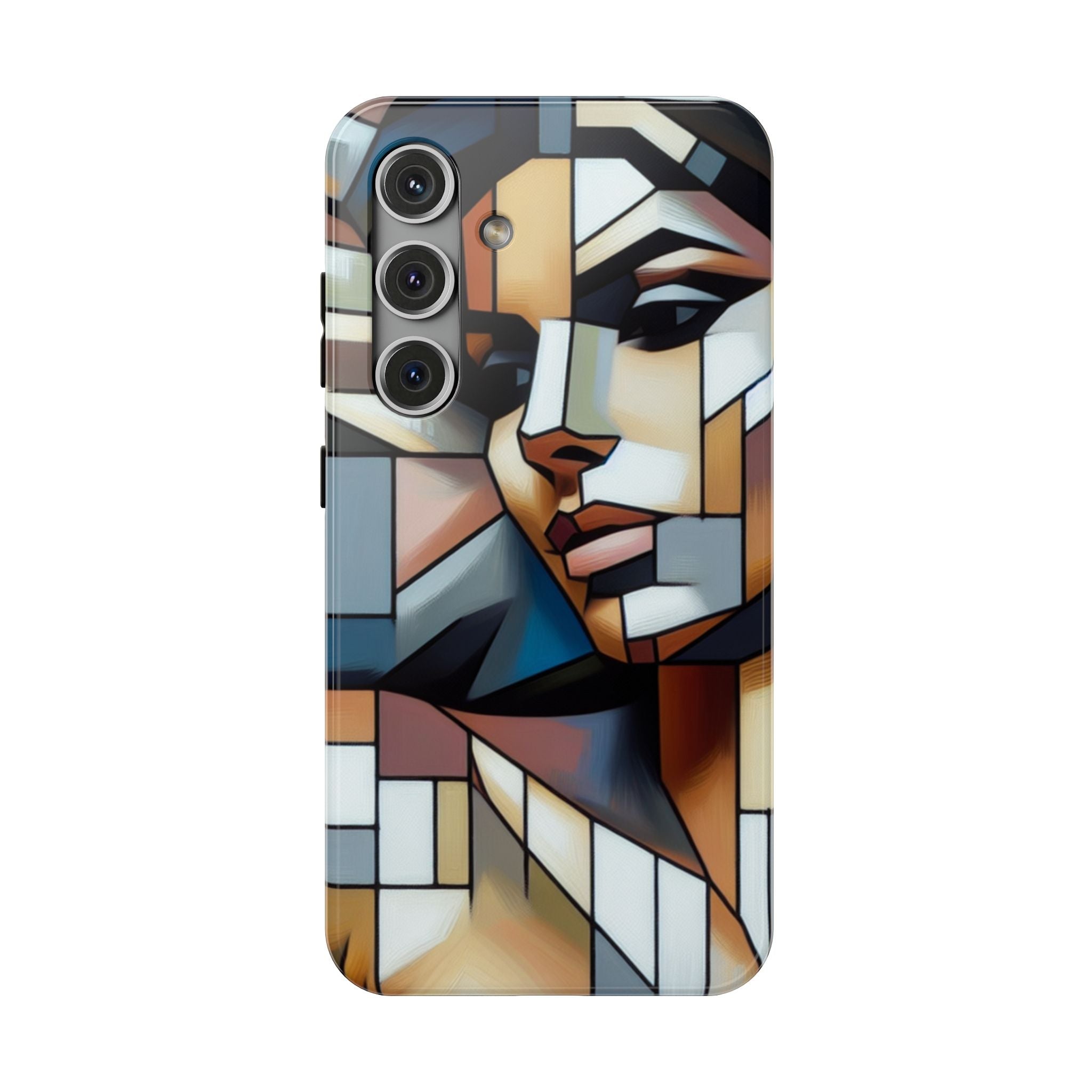 Impact Resistant Case - Woman Abstract Design