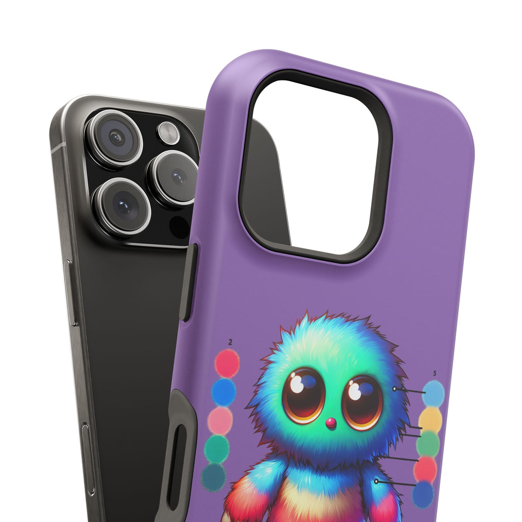 Colorful Cute Monster Impact Resistant Phone Case