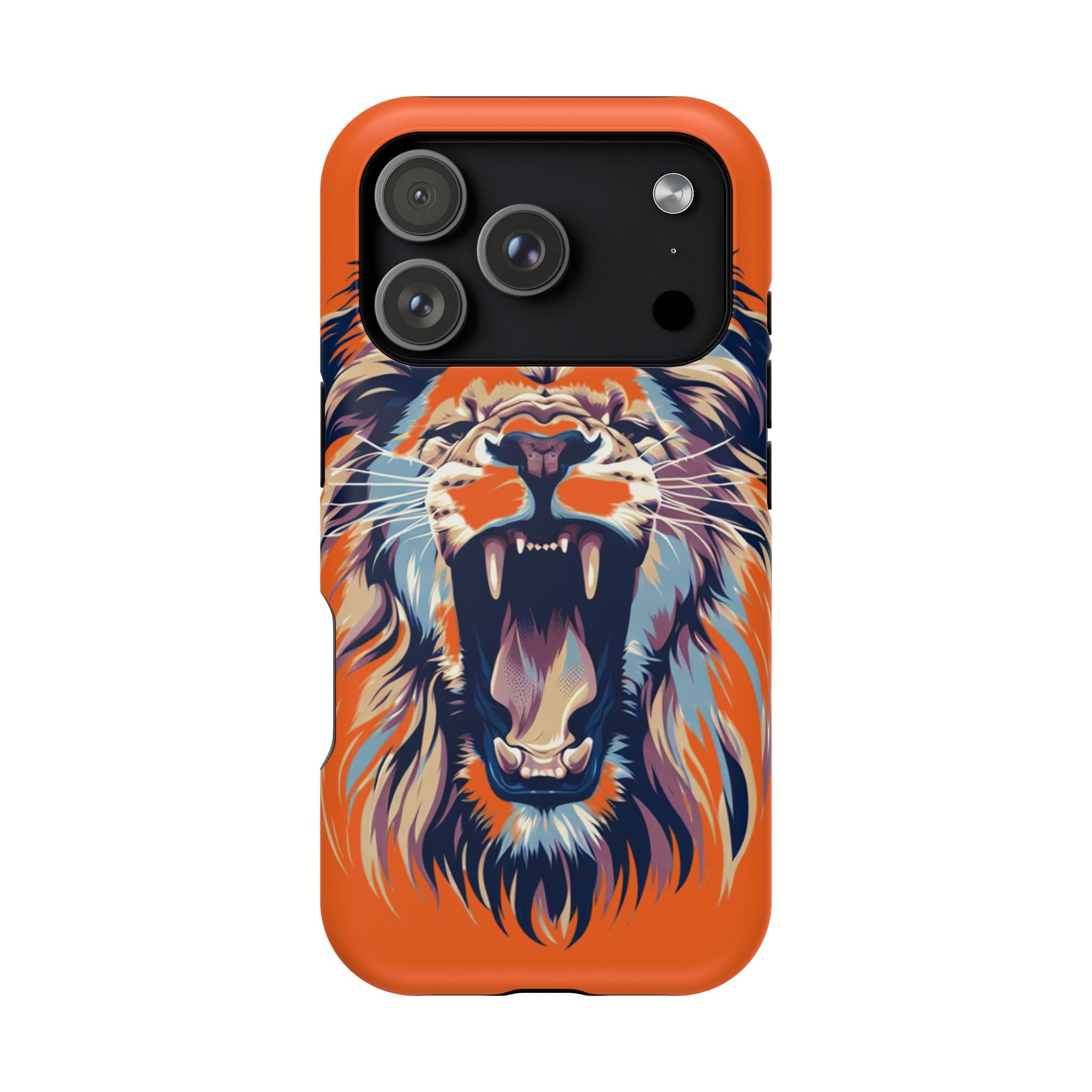 Wild Roar Lion Impact Resistant Phone Case