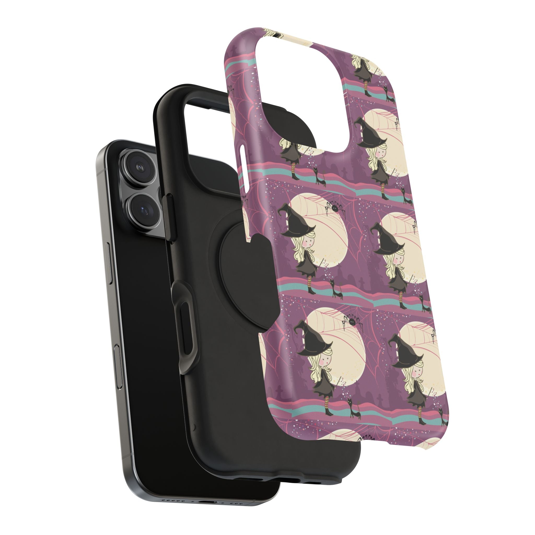 Whimsical Witch Phone Case - Durable