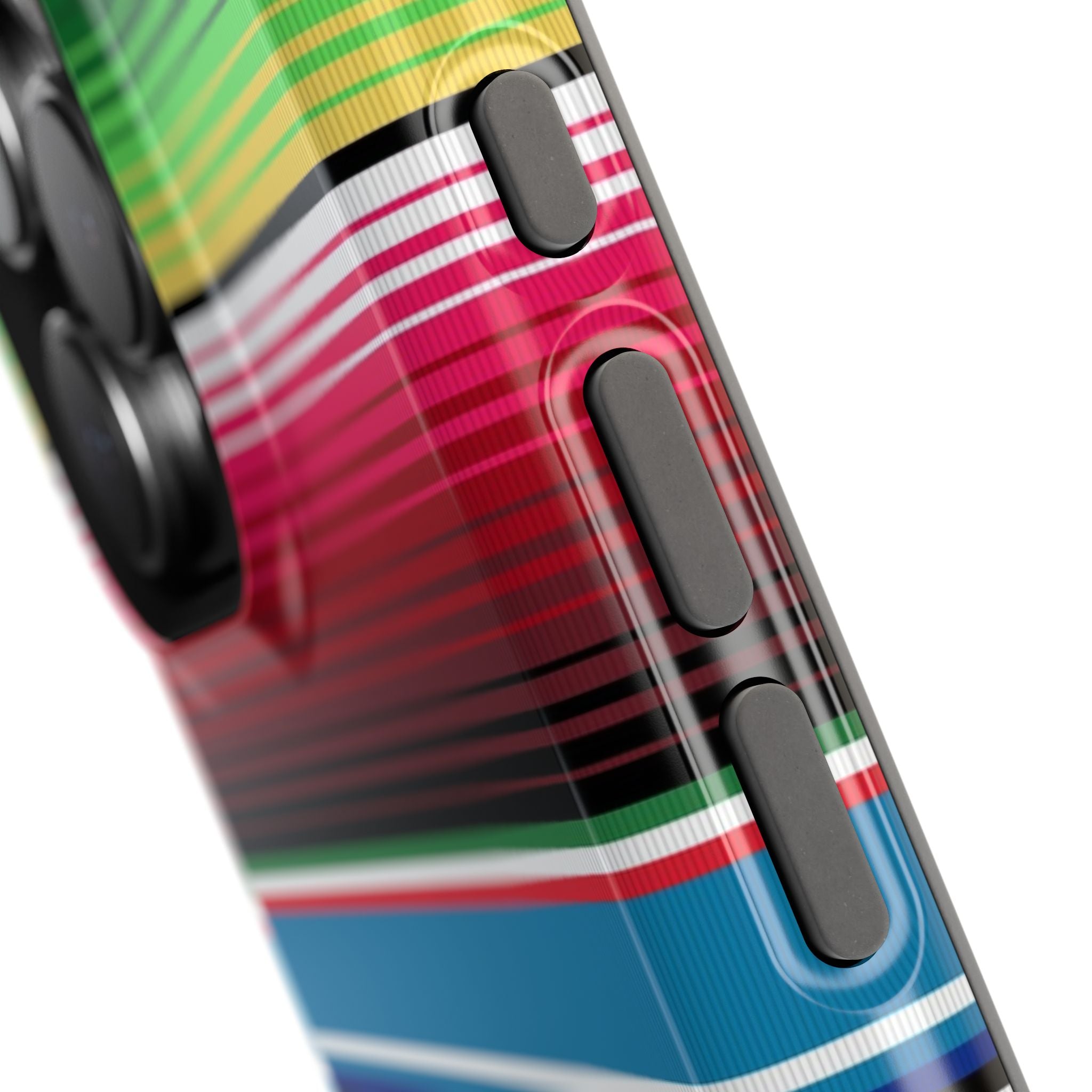 Sarape Striped Phone Case | Impact-Resistant