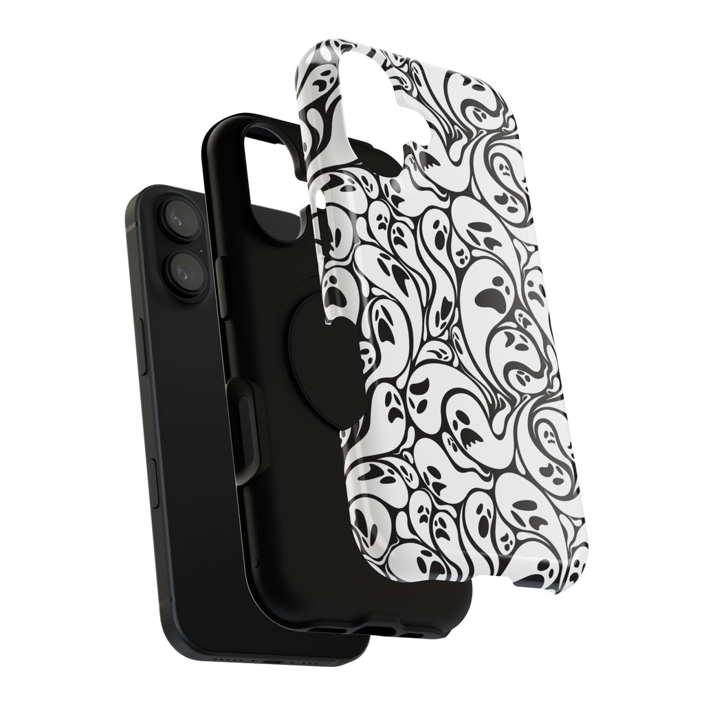 Halloween Ghostly Vibes Impact-Resistant Phone Case