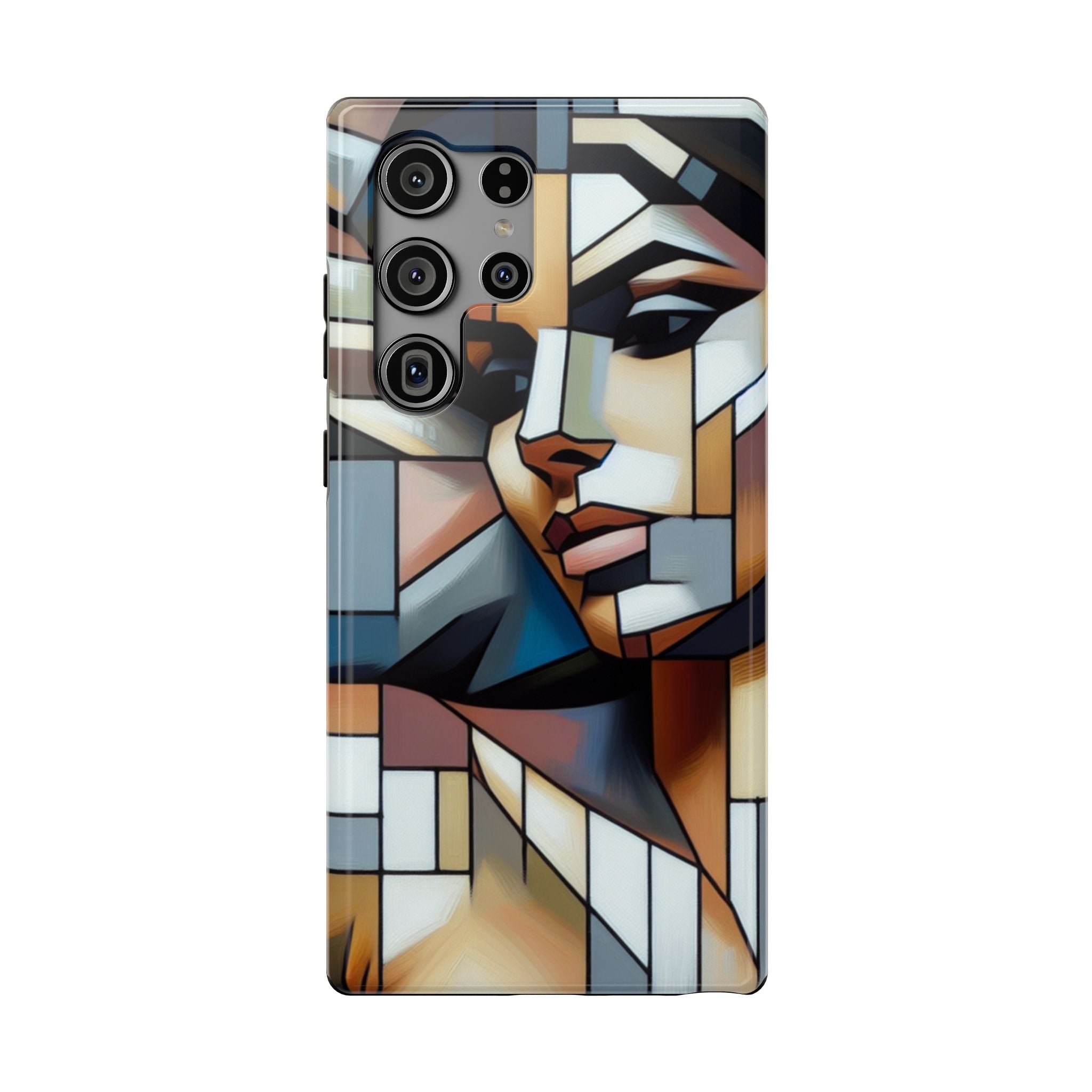 Impact Resistant Case - Woman Abstract Design