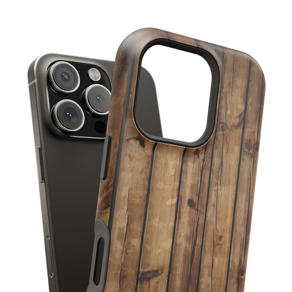 Rustic Wood Phone Case | Impact-Resistant