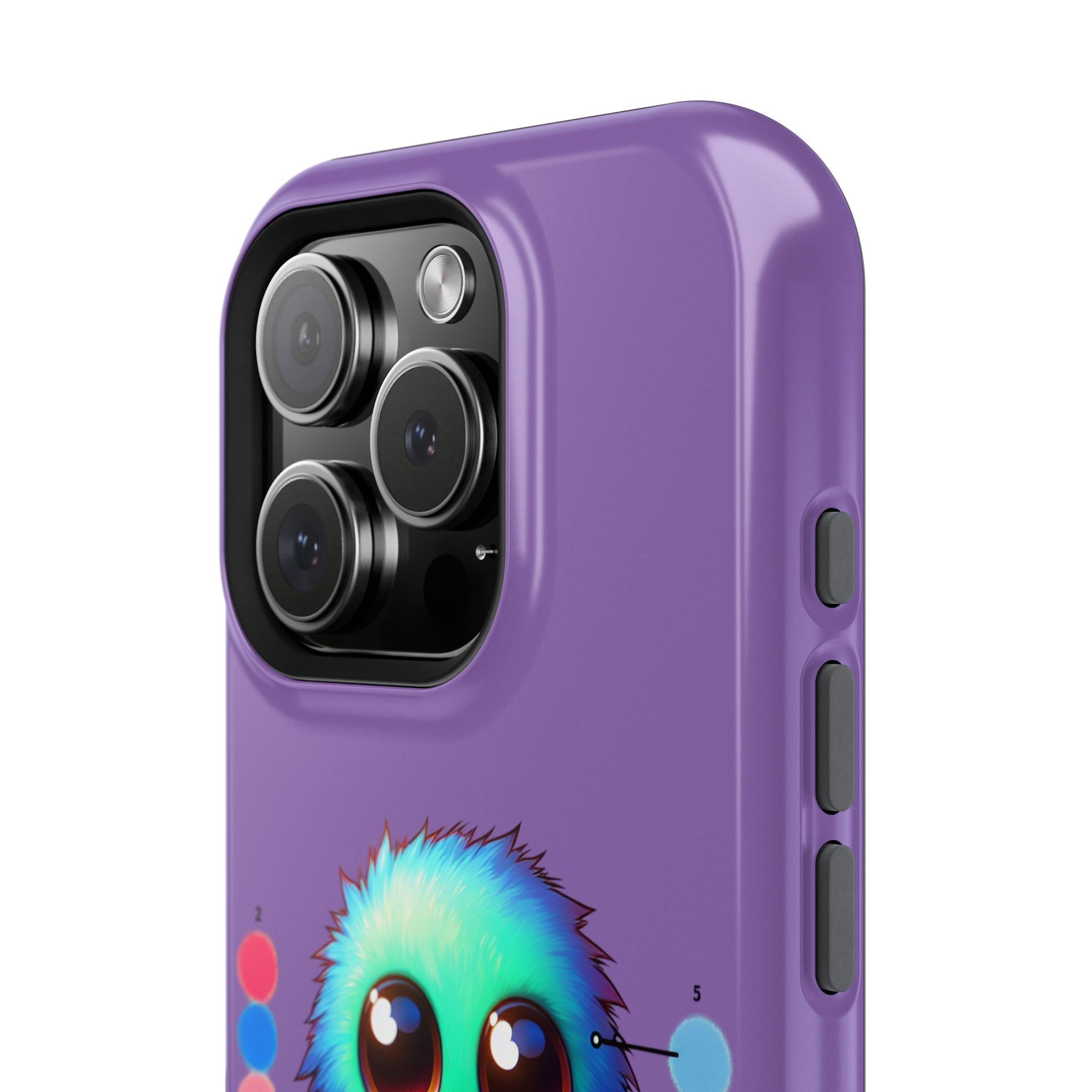 Colorful Cute Monster Impact Resistant Phone Case
