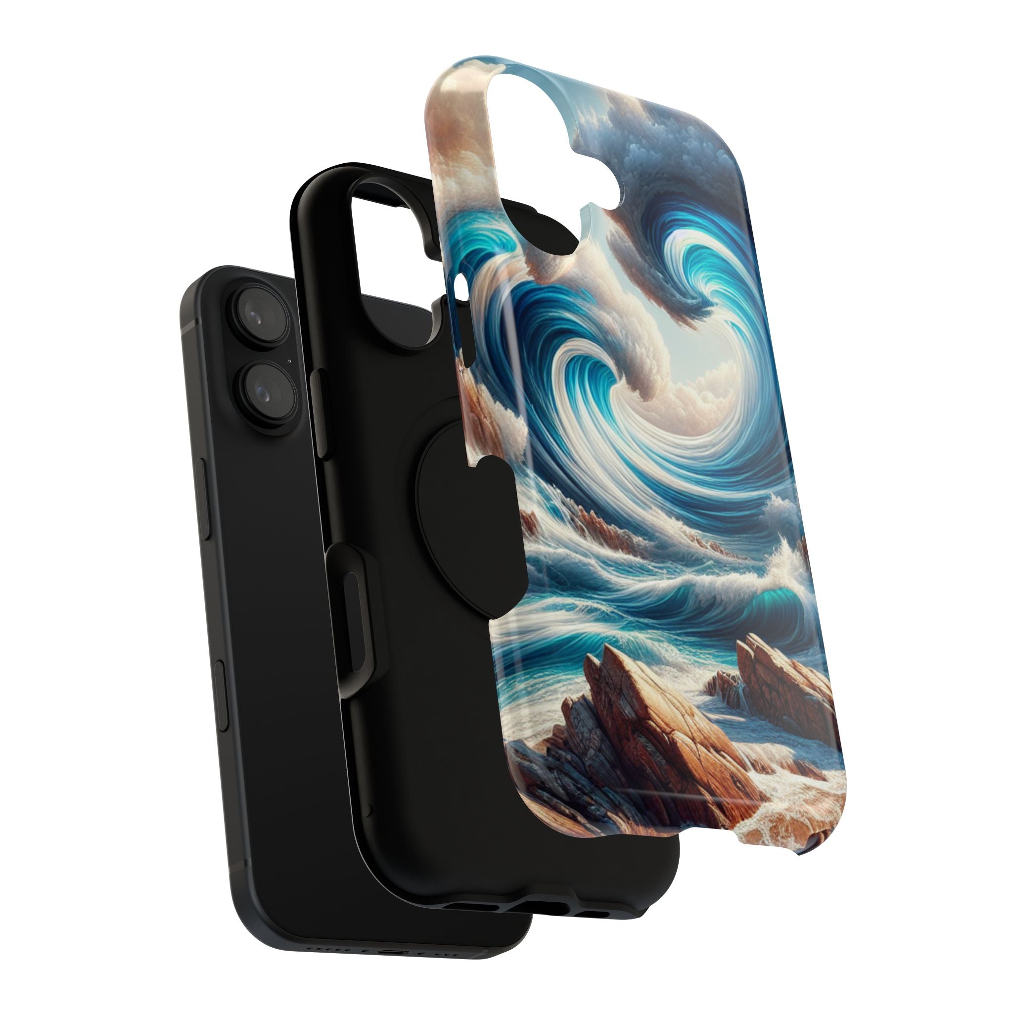 Ocean Wave Impact Resistant  Phone Case