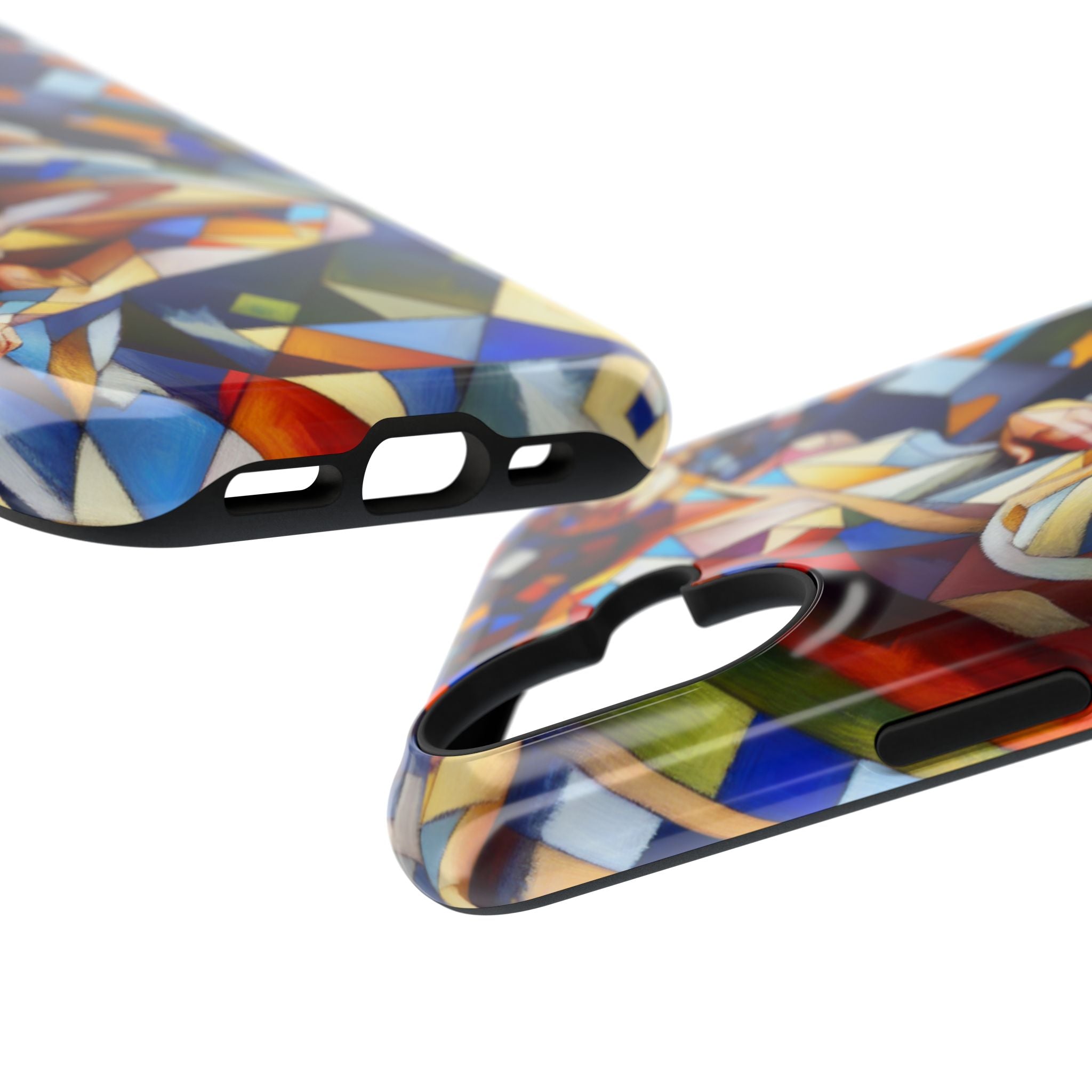 Impact Resistant Phone Case - Beautiful Woman Abstract Design