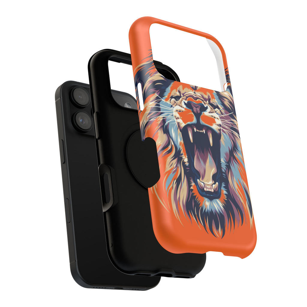 Wild Roar Lion Impact Resistant Phone Case