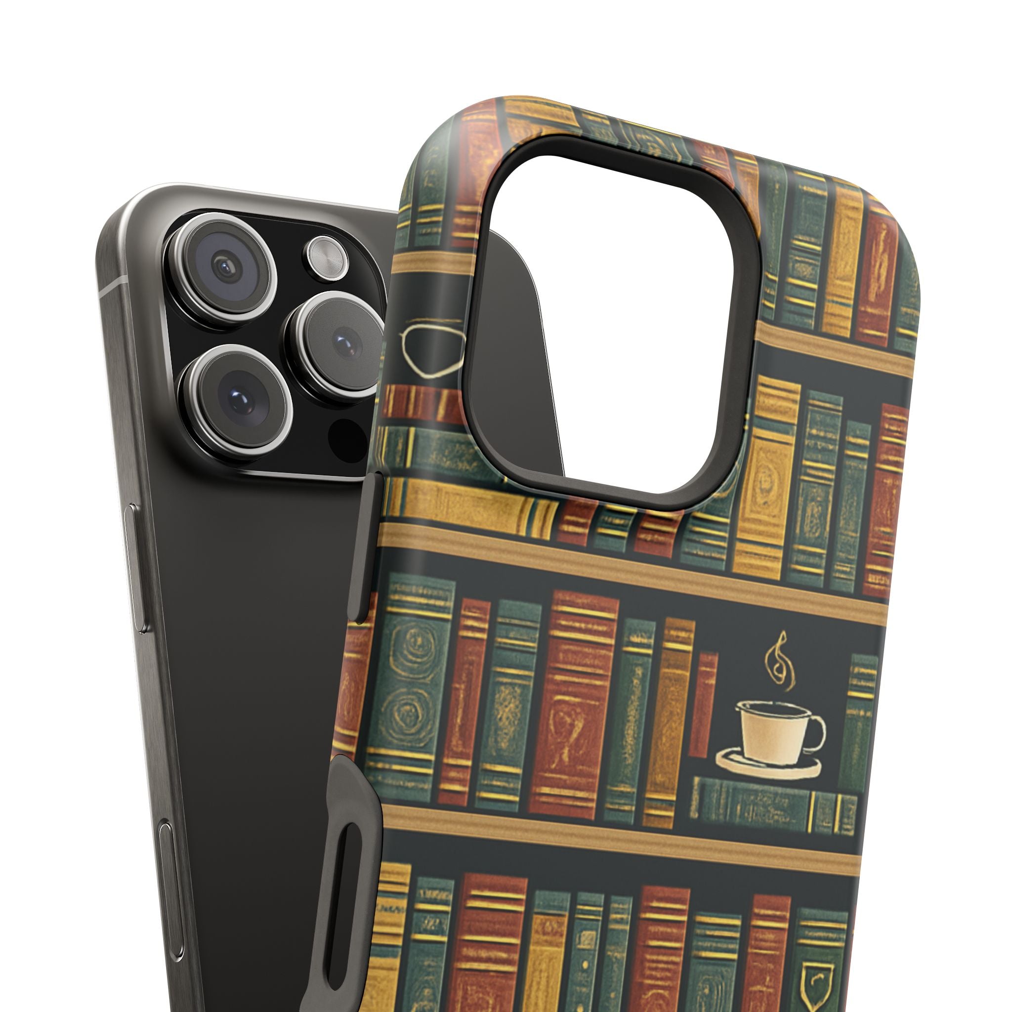 Bookshelf Impact-Resistant Phone Case