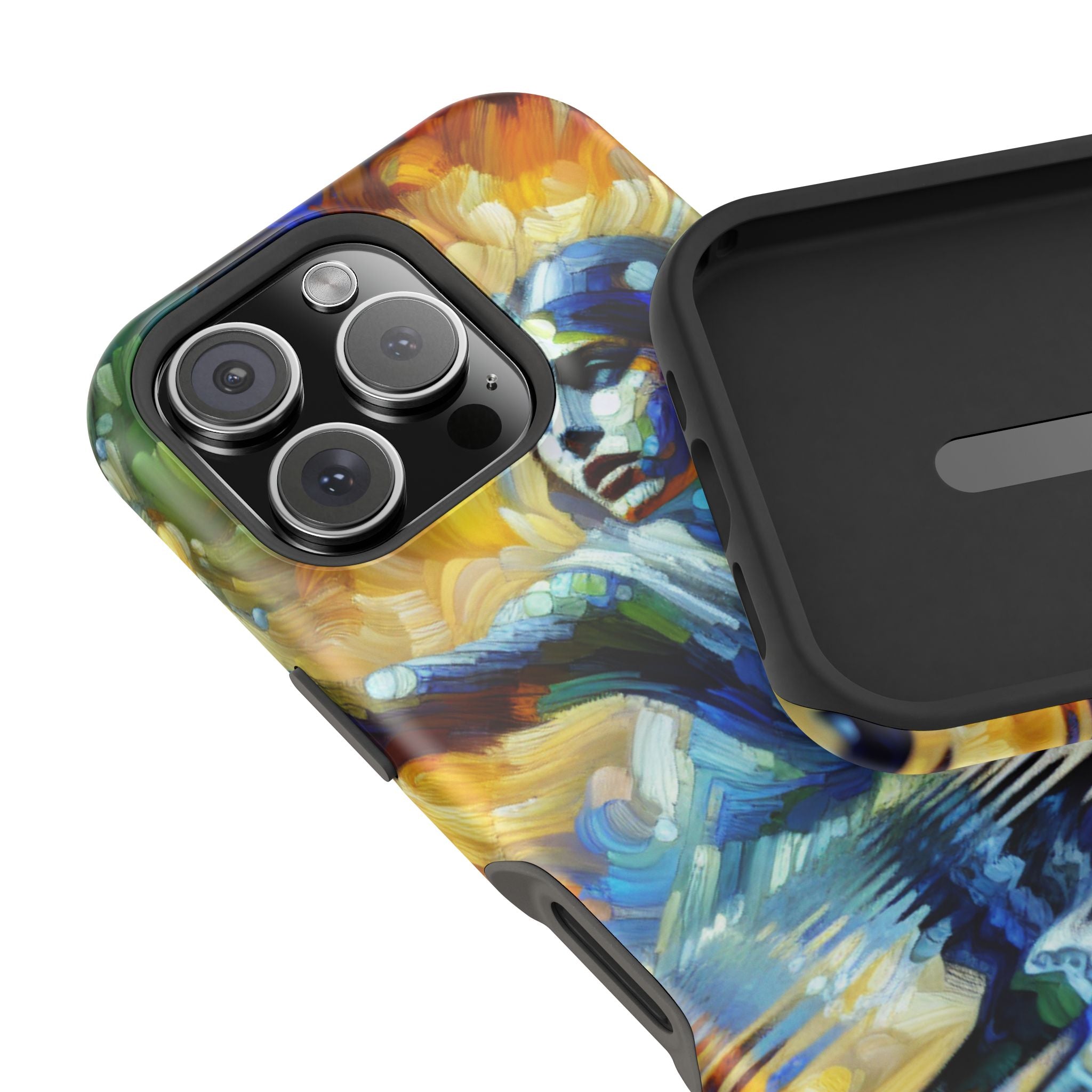 Abstract Woman Impact Resistant Phone Tough Case