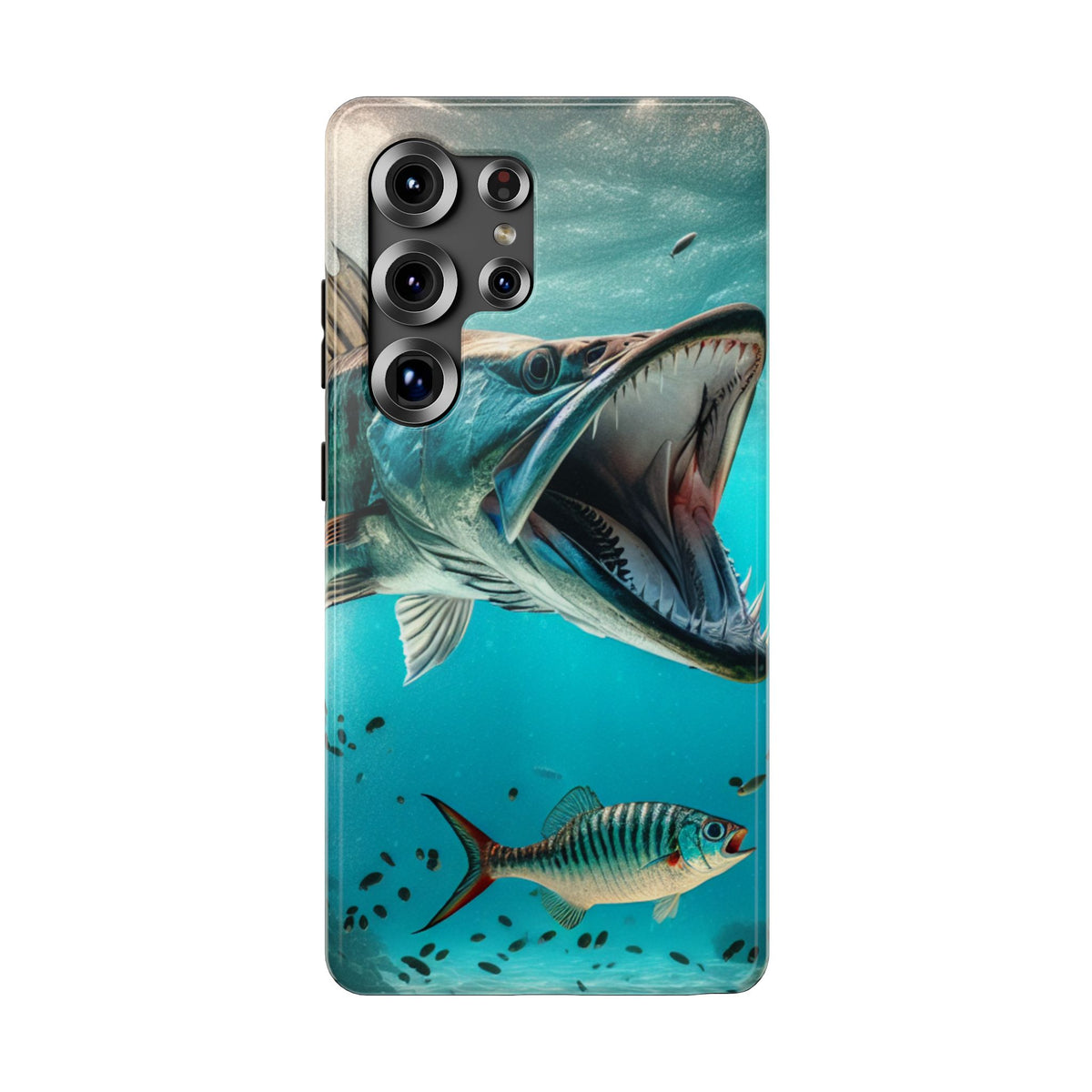 Phone Case — Realistic Barracuda Underwater Impact-Resistant Phone Case