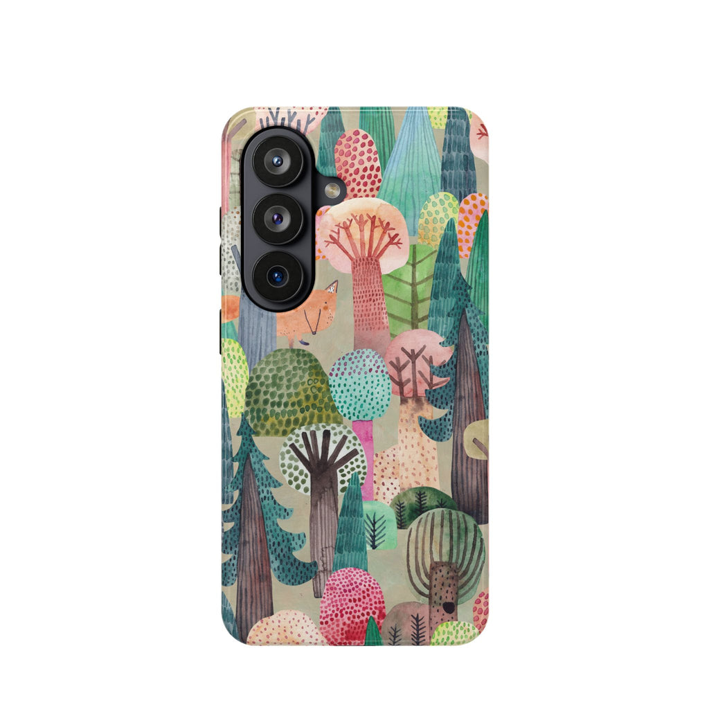 Whimsical Forest Fox Impact Phone Case