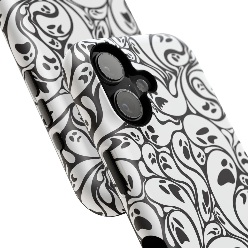 Halloween Ghostly Vibes Impact-Resistant Phone Case