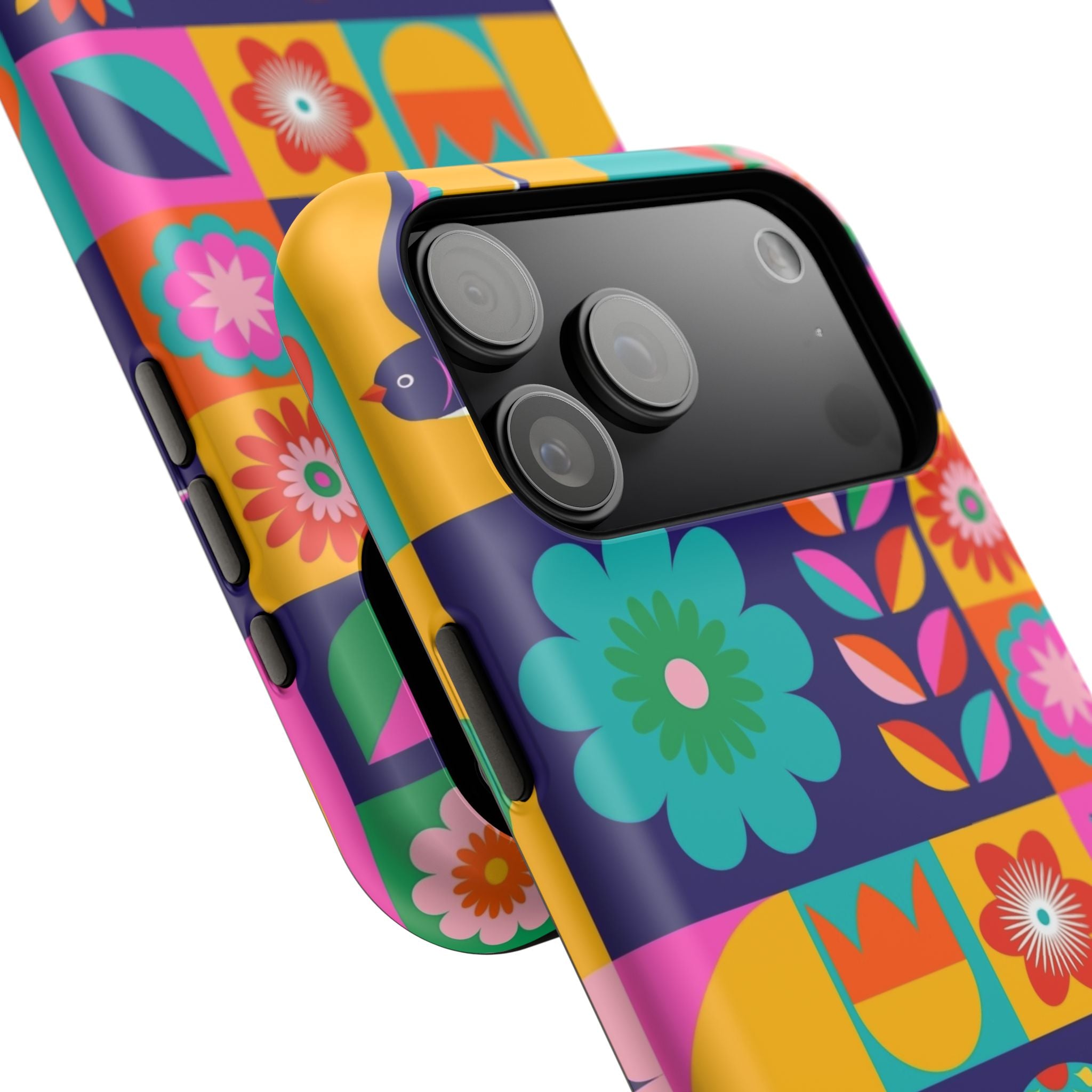 Colorful Floral Phone Case