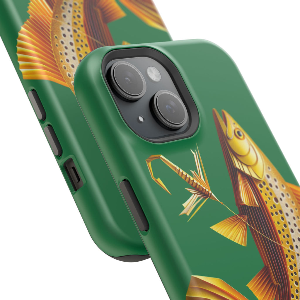 Impact Resistant Phone Case,  Lucky Charm Fish, Outdoor Enthusiast Gift