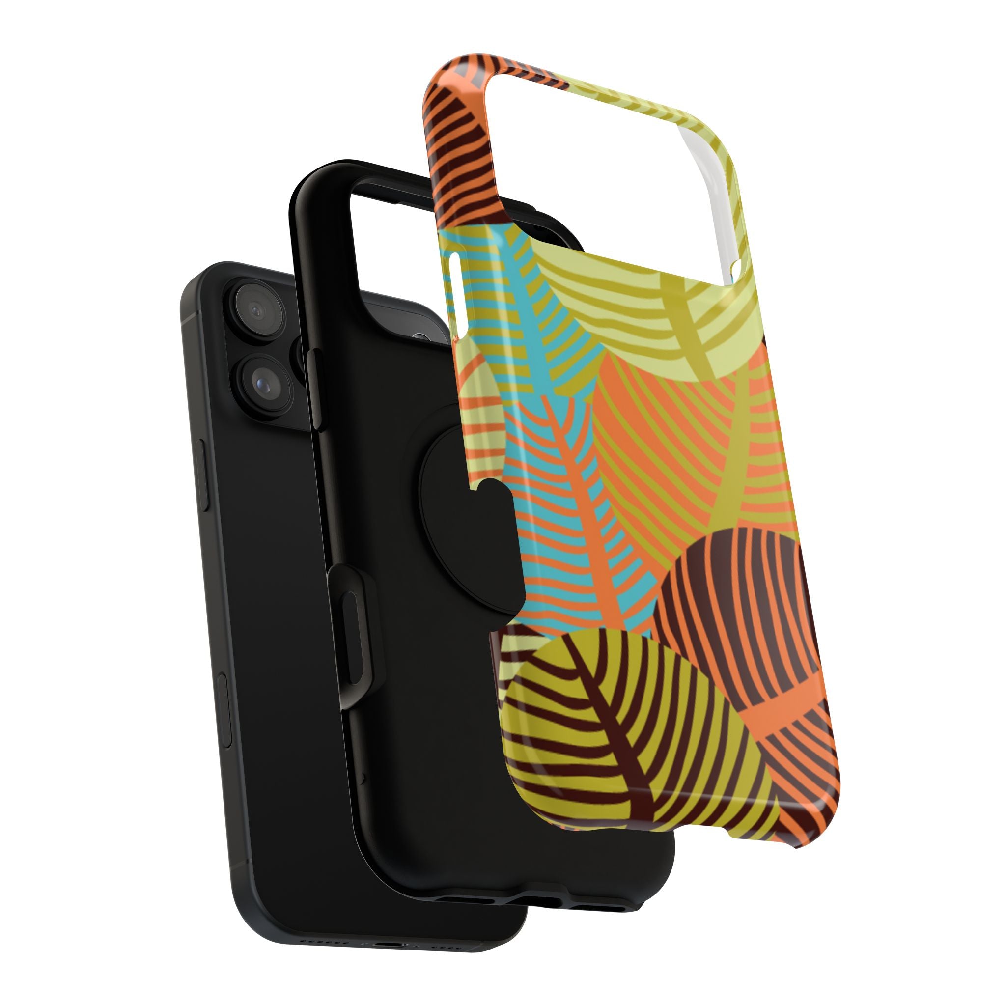 Vibrant Leafy Phone Impact-Resistant Case