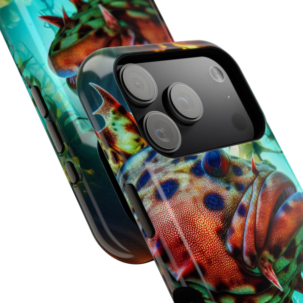 Sea Life Phone Case — Colorful Underwater Fish Impact-Resistant Case
