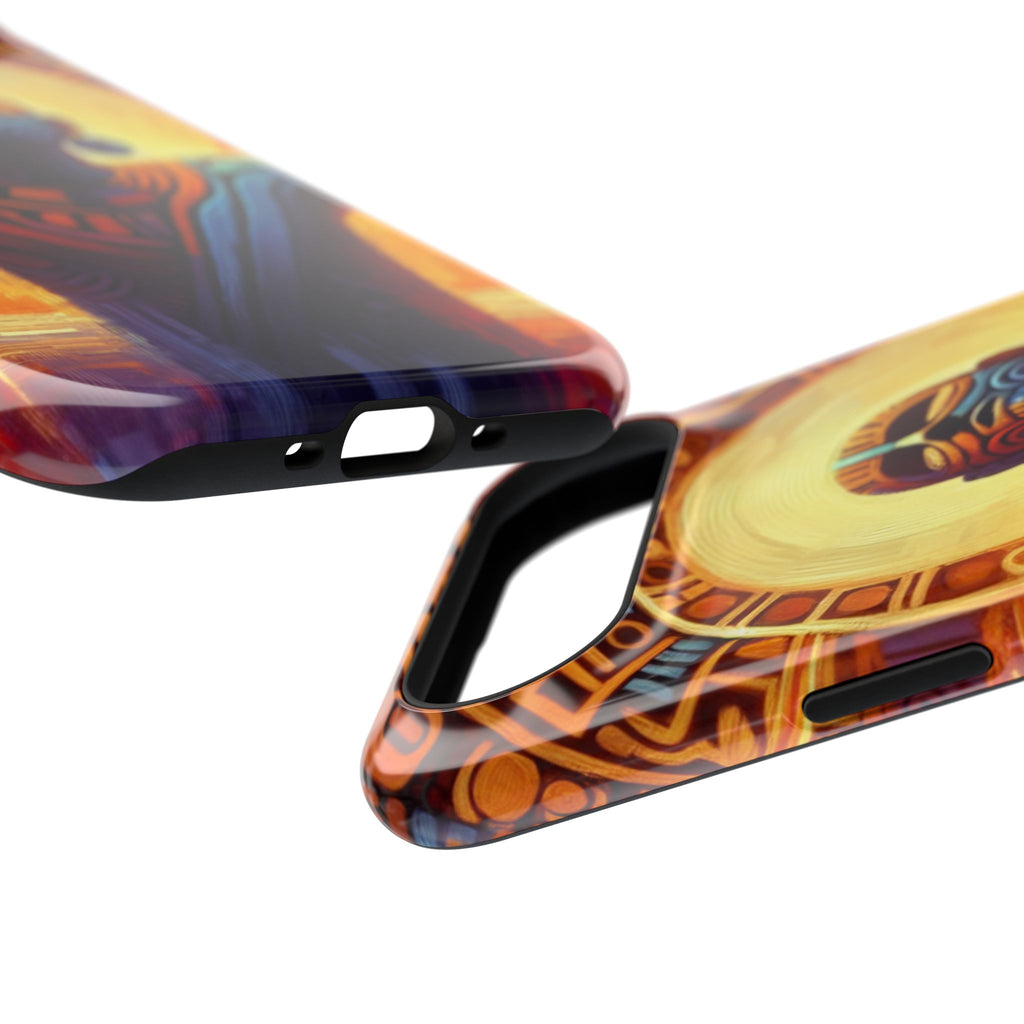 Impact Resistant Phone Case - Aztec Man